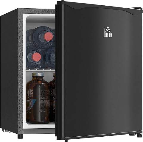 HOMCOM US800-127V80BK0131 1.1 cu ft Upright Freezer Black