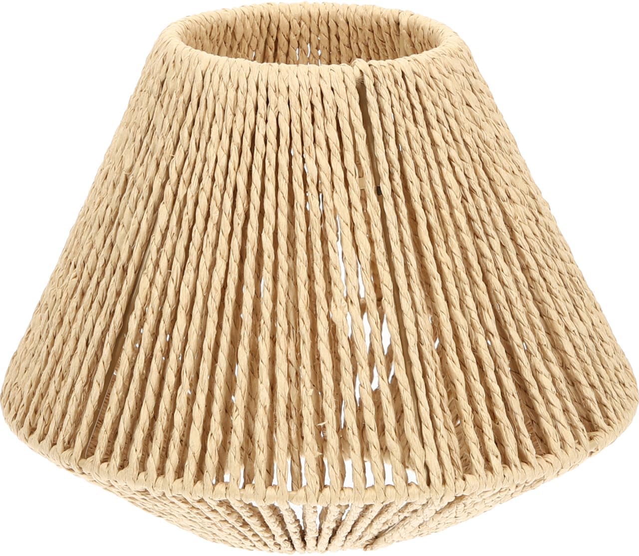 Gadpiparty Straw Woven Lampshade - Rattan Lamp Shade Rustic Beige Pendant Light Cover for Home, Hotel, Restaurant - Dustproof, Minimalist Design for Ceiling, Wall, and Table Lamps