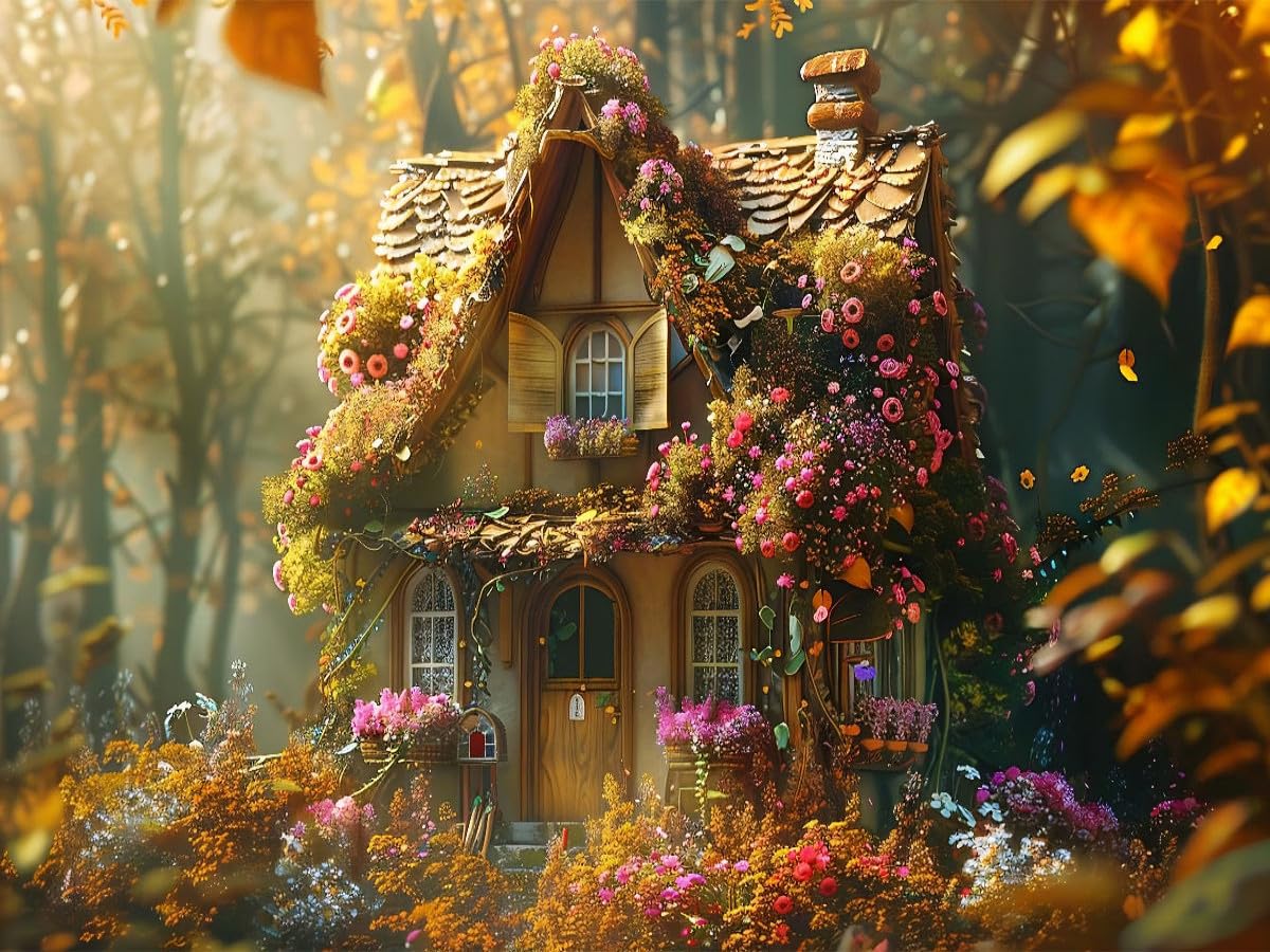 Puzzle · Un Motif du Calendrier La Petite Maison dans la forêt