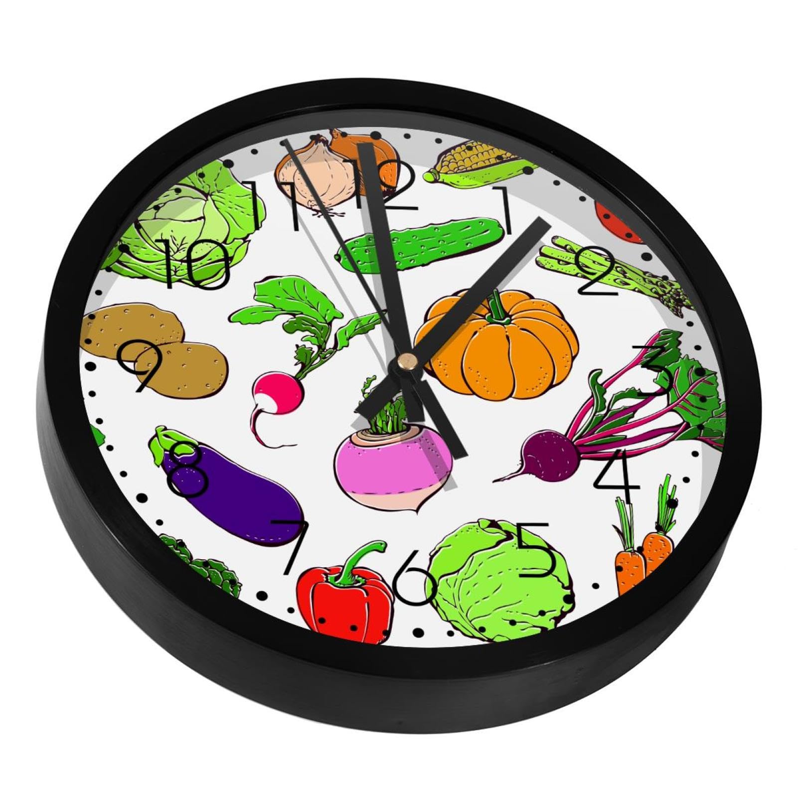 Horloges murales sans tic-tac et pendules silencieuses de bureau