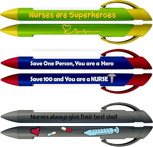 Miniatura 5 de Bolígrafo de felicitación para enfermera, con capacidad para 36 bolígrafos