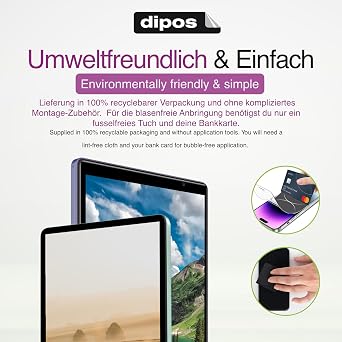 dipos 2x Clear Screen Protector for LincPlus T4 11