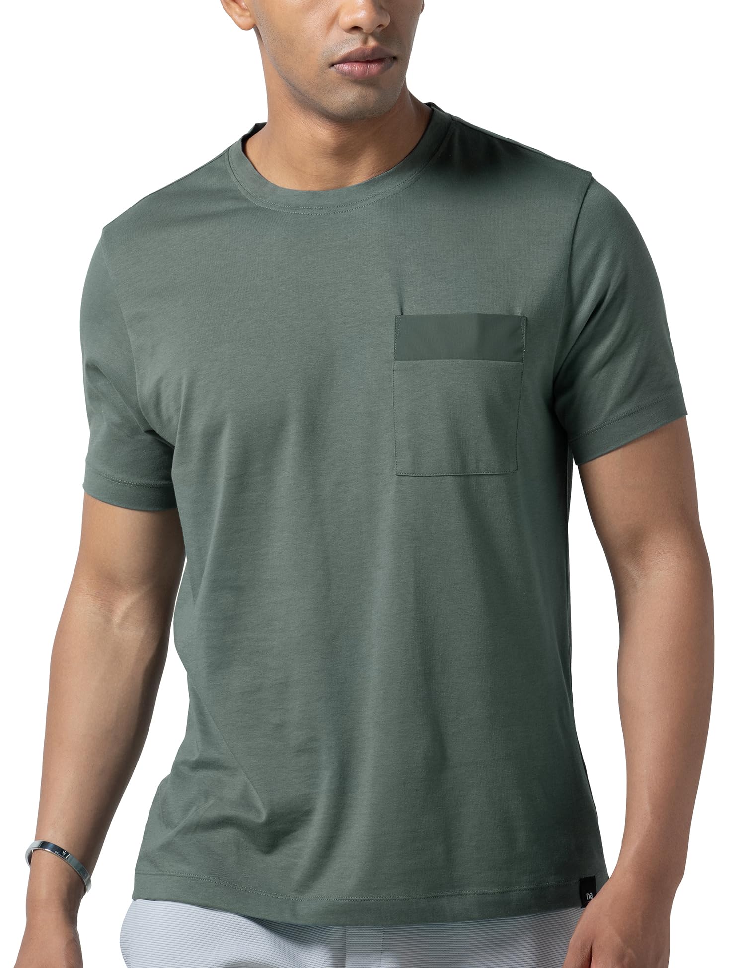 Regular Fit Cotton Blend Tshirt Half Sleeve Crew Neck Comfortable Casual Lightweight Premium Vortex Elemental Breeeze Tshirts for Men Pack of 1