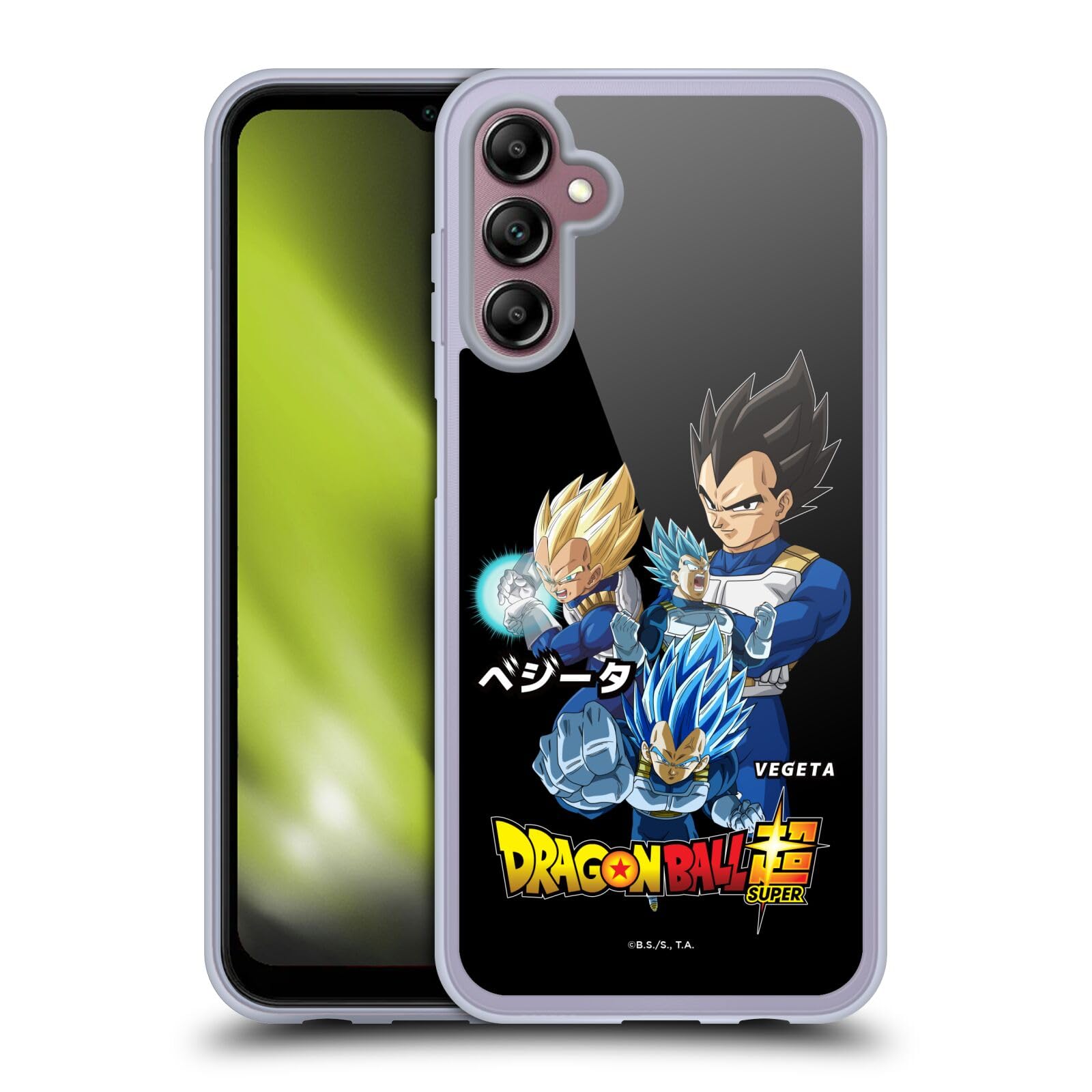 Head Case Designs Licenza Ufficiale Dragon Ball Super Vegeta Universe Survival Characters Custodia in Gel [Protezione di Grado Militare] Compatibile con Samsung Galaxy A14 5G