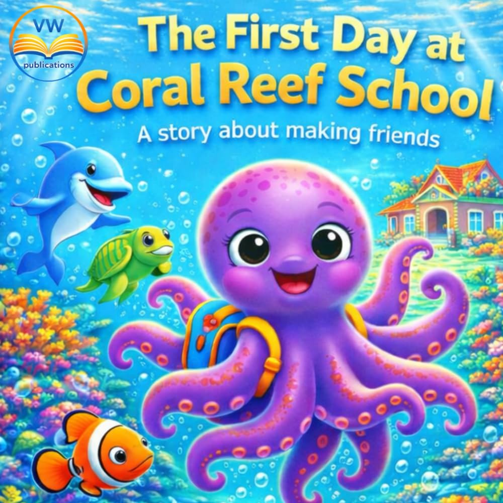 The First Day At Coral Reef School: A story about making friends