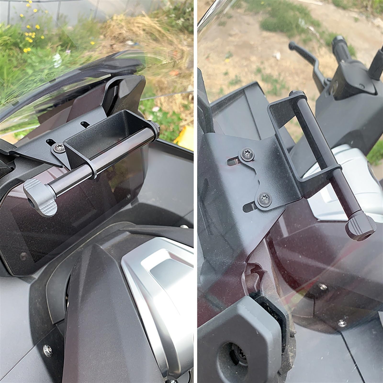 Soporte de Montaje navegación para teléfono Inteligente C400X con GPS para Motocicleta Soporte Adaptador Universal para móvil para BMW