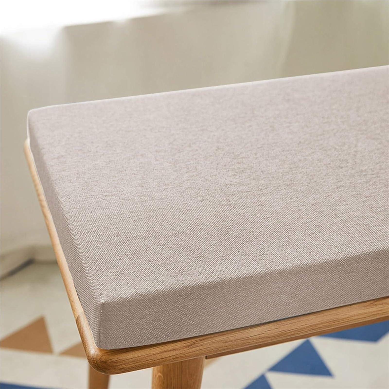 Panca versatile e antiscivolo per uso interno/esterno, 120 cm, 150 cm, 100 cm, 90 x 40 cm, 35 cm, 30 cm, perfetta per giardino, patio, sedie a sdraio, altalene e baia (D4, 67 x 22 x 2 in/170 x 55 x 5