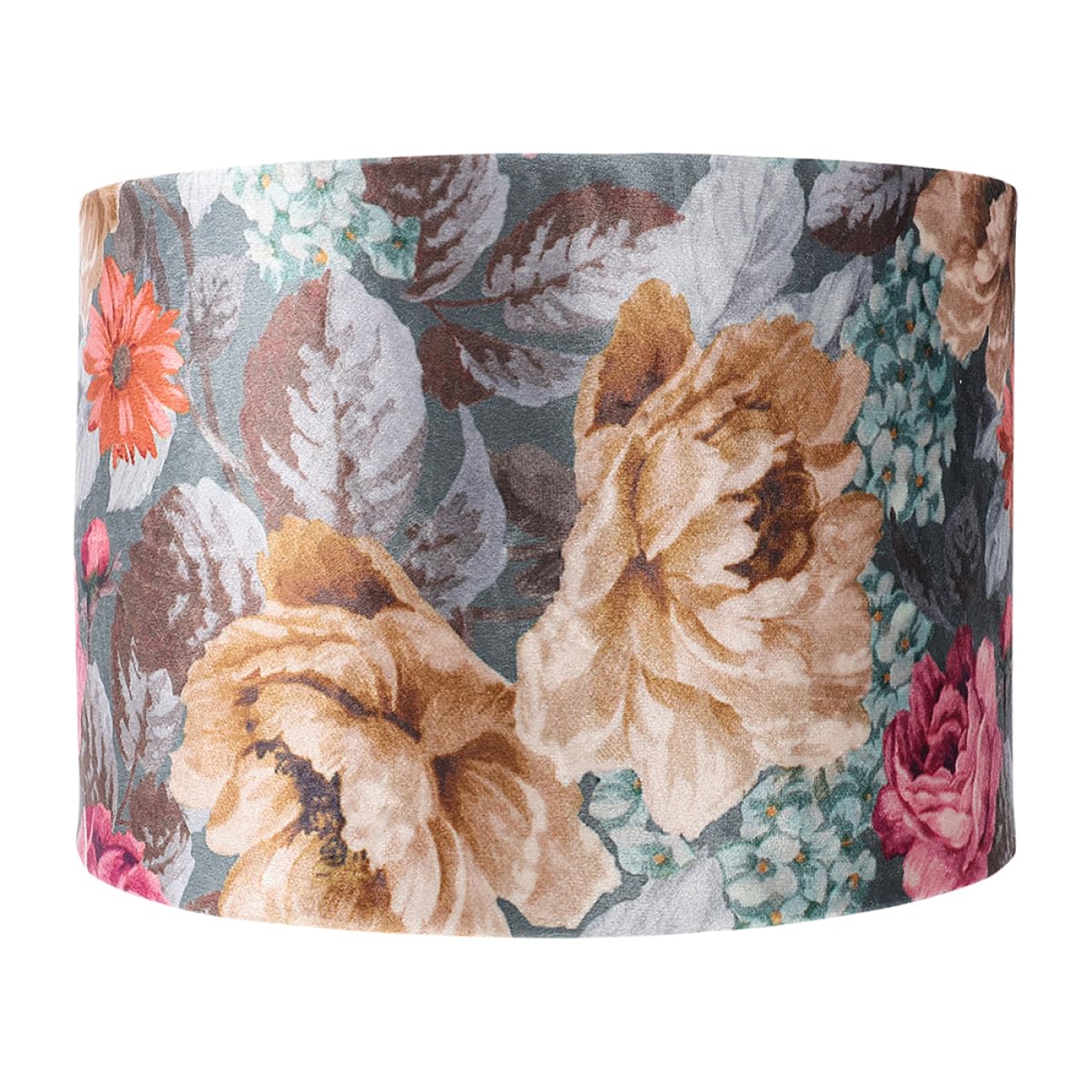 Hängelampenschirm E27 mit Blumenmuster, Dekoratives Licht für Schlafzimmer
