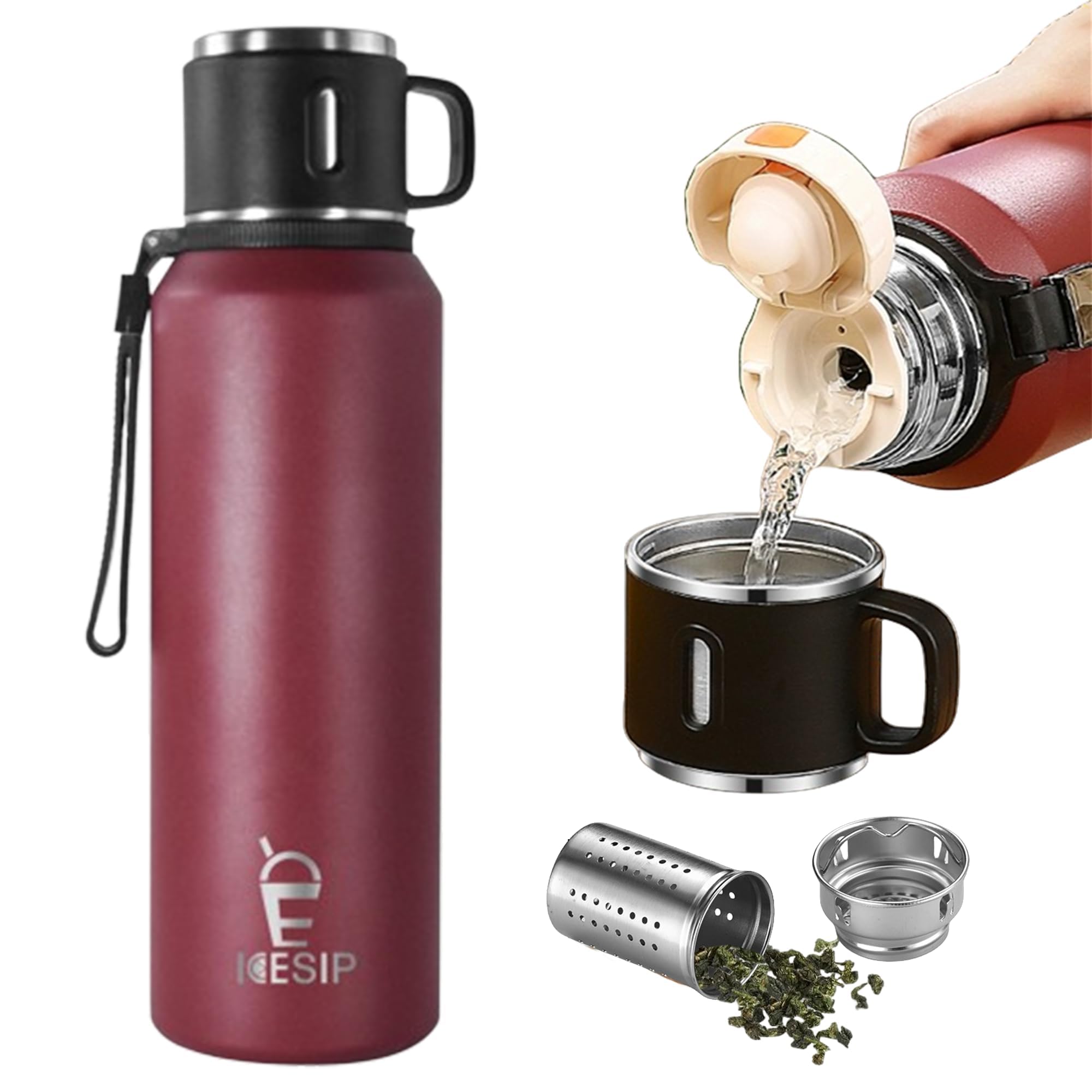 Icesip Stainless Steel Insulated Bottle