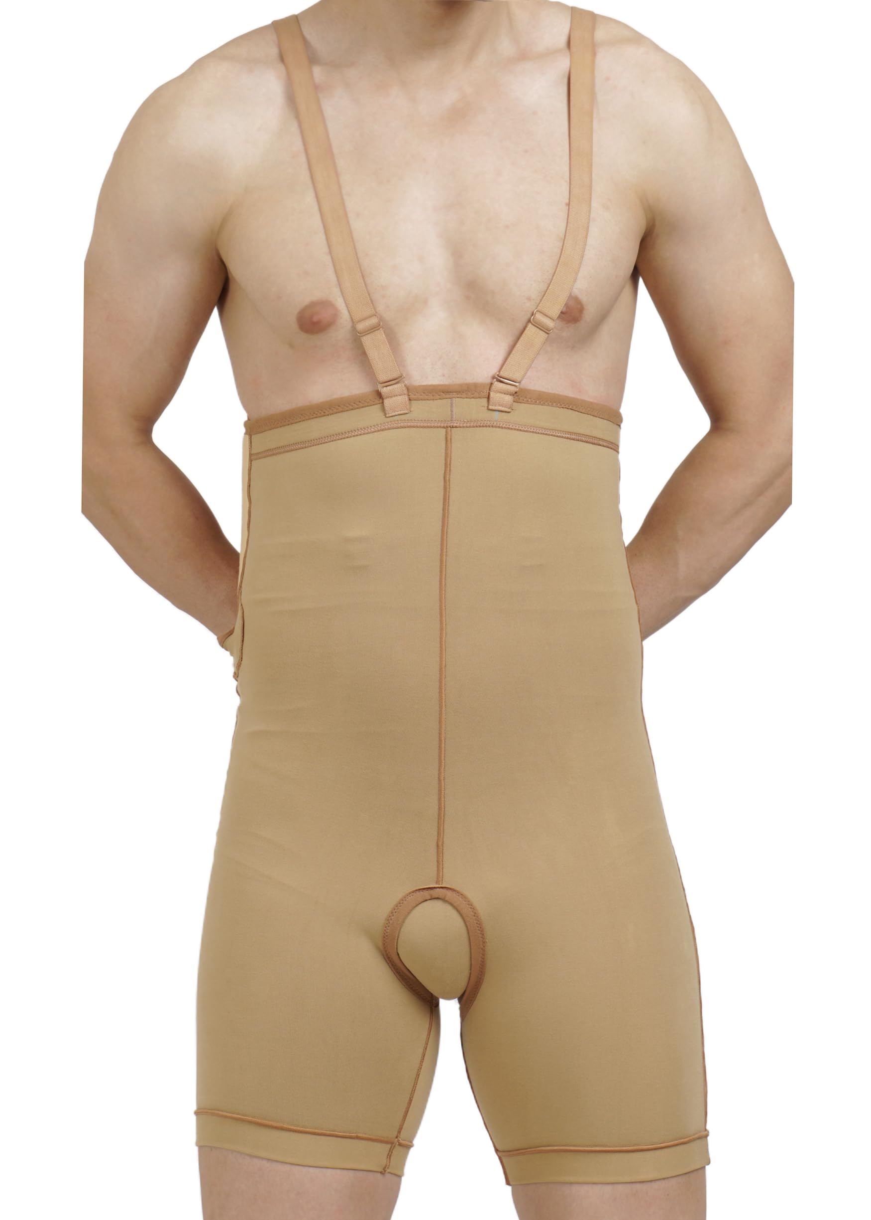HIGH Waisted Panty Upto Mid-Thigh | Moderate Compression | Thigh and Abdomen Liposuction Recovery Garment | Shapewear | Tights | Tummy Tucker | Open Pubis |Strap-image-45