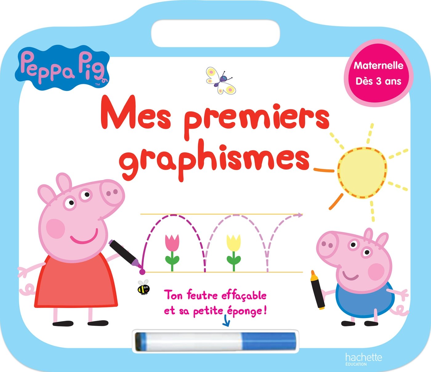 Buy Peppa pig ardoise mes premiers graphismes — BookShops.in