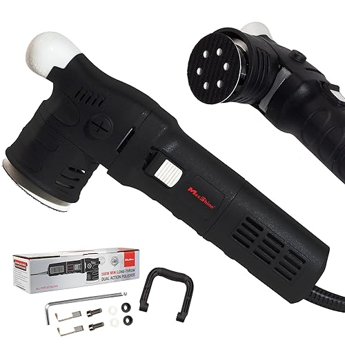 Maxshine M312 Dual Action Polisher | 12mm Throw, 3” Backing Plate, 550W Motor | 6-Speed, Low Vibration, Ergonomic Grip | Auto, Boat & Marine Detailing Tool for Swirl & Scratch Removal