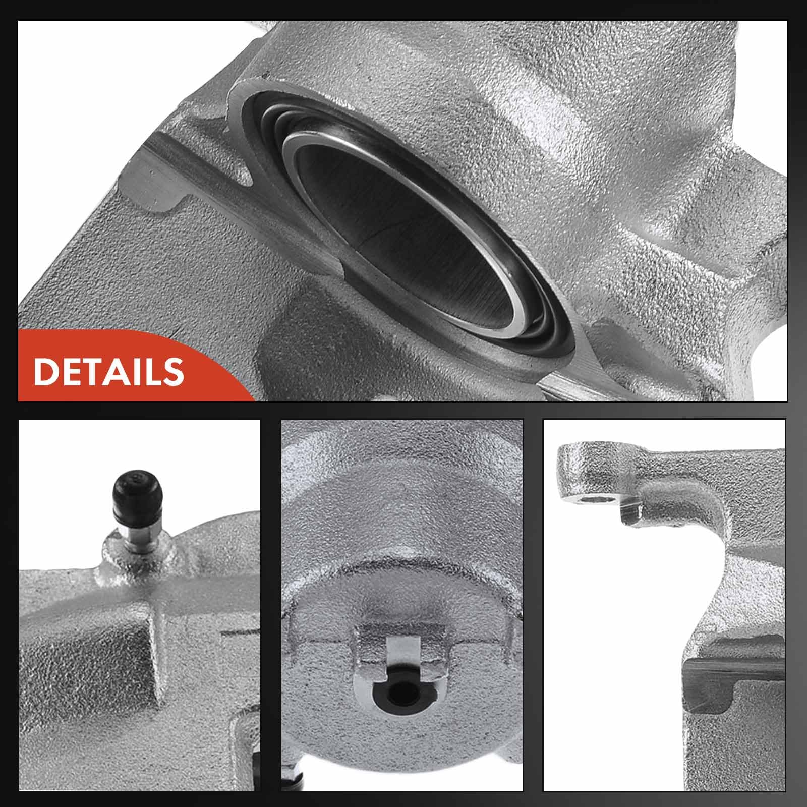 Frankberg Pinza de freno Delantero derecho Compatible con Qashqai +2 I J10 JJ10 X-Trail T31 Replace# 410014BA0C