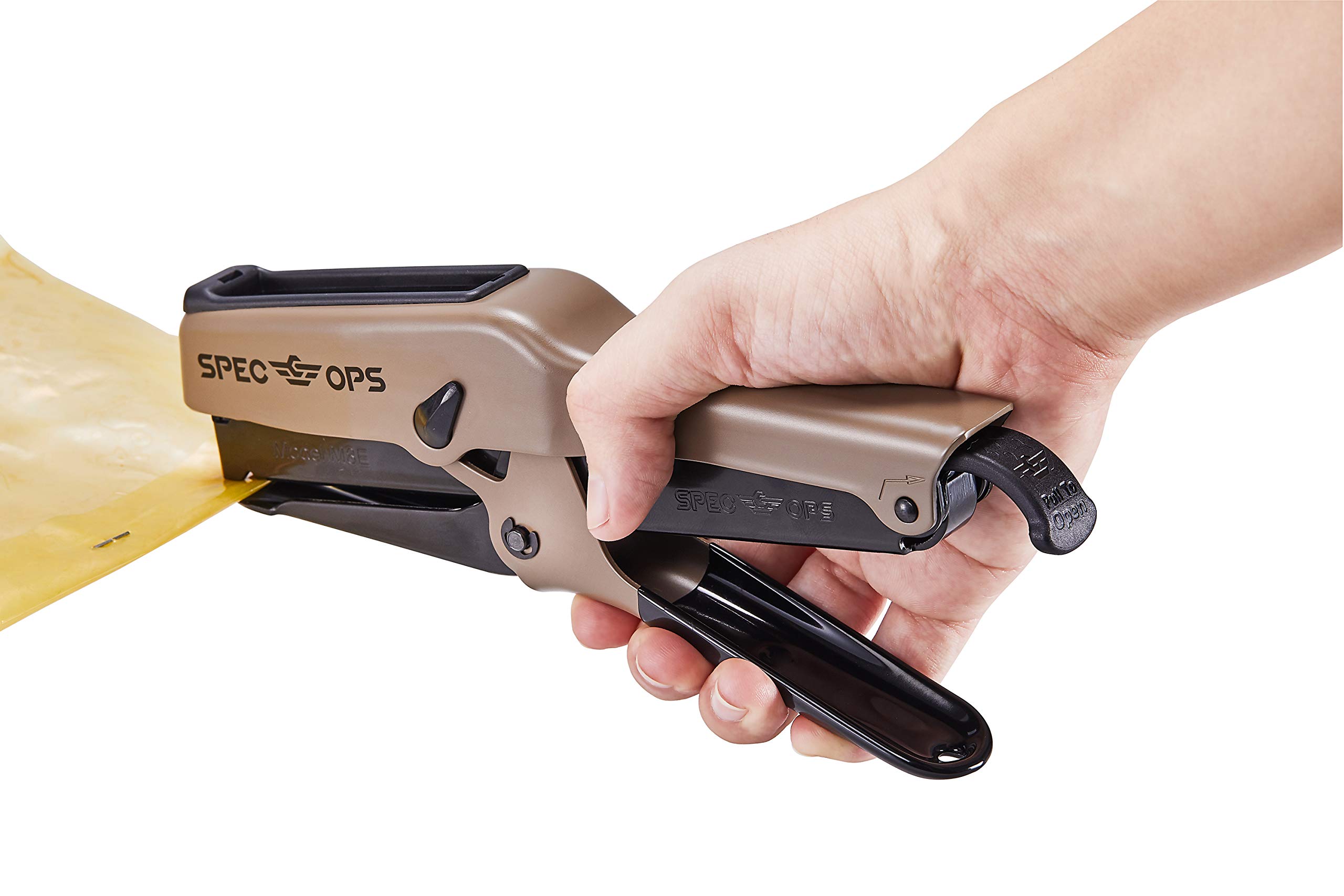 Spec Ops Tools Heavy Duty 45 Blatt Hefter, Ganzmetall, 3% gespendet an Veteranen