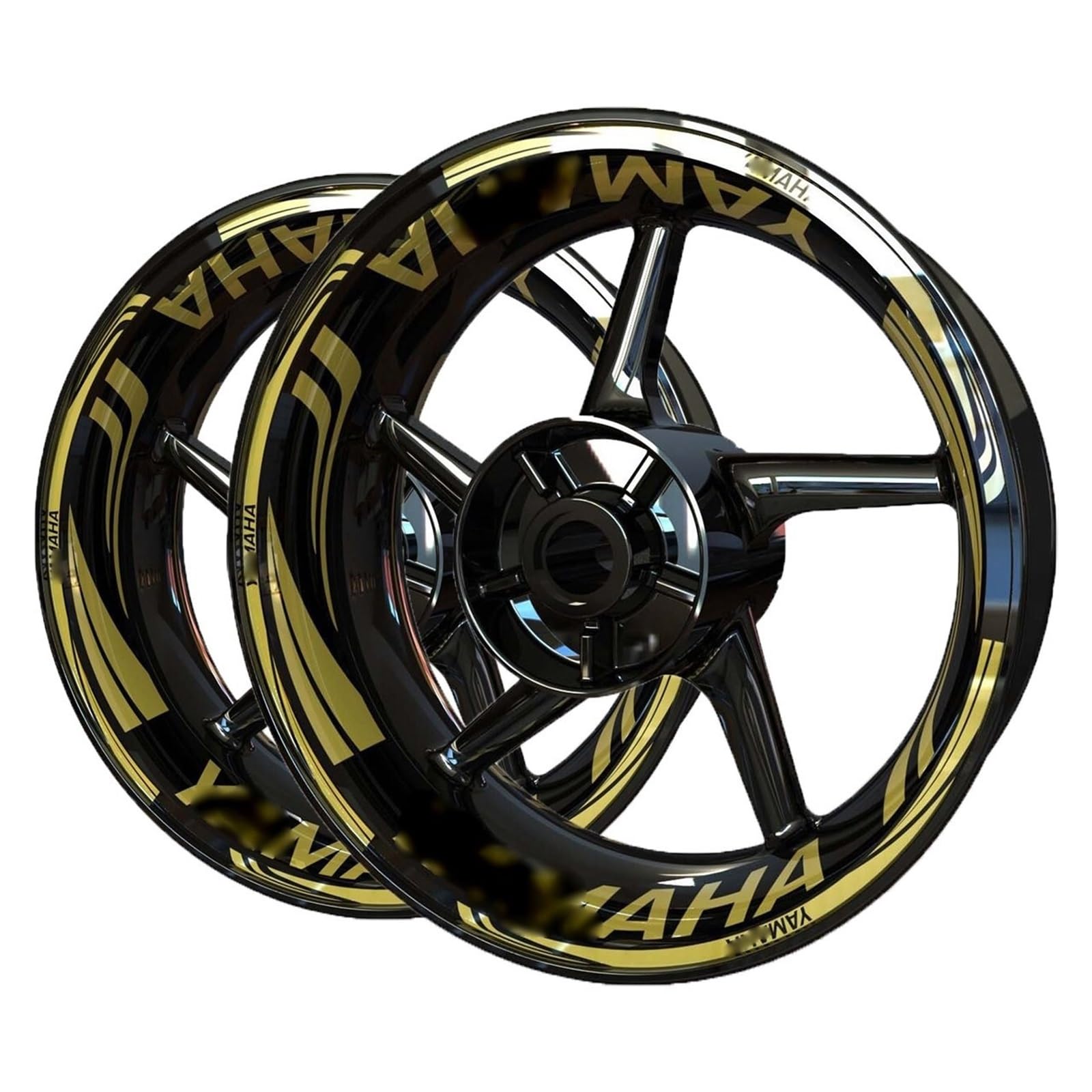 Sticker Wheel Rim Decal for for Mt07 for Mt09 for FZ6 for R15 for Wr450f for Hp4 for YZF for R1 for R3 for R15 R1m for R6(9)