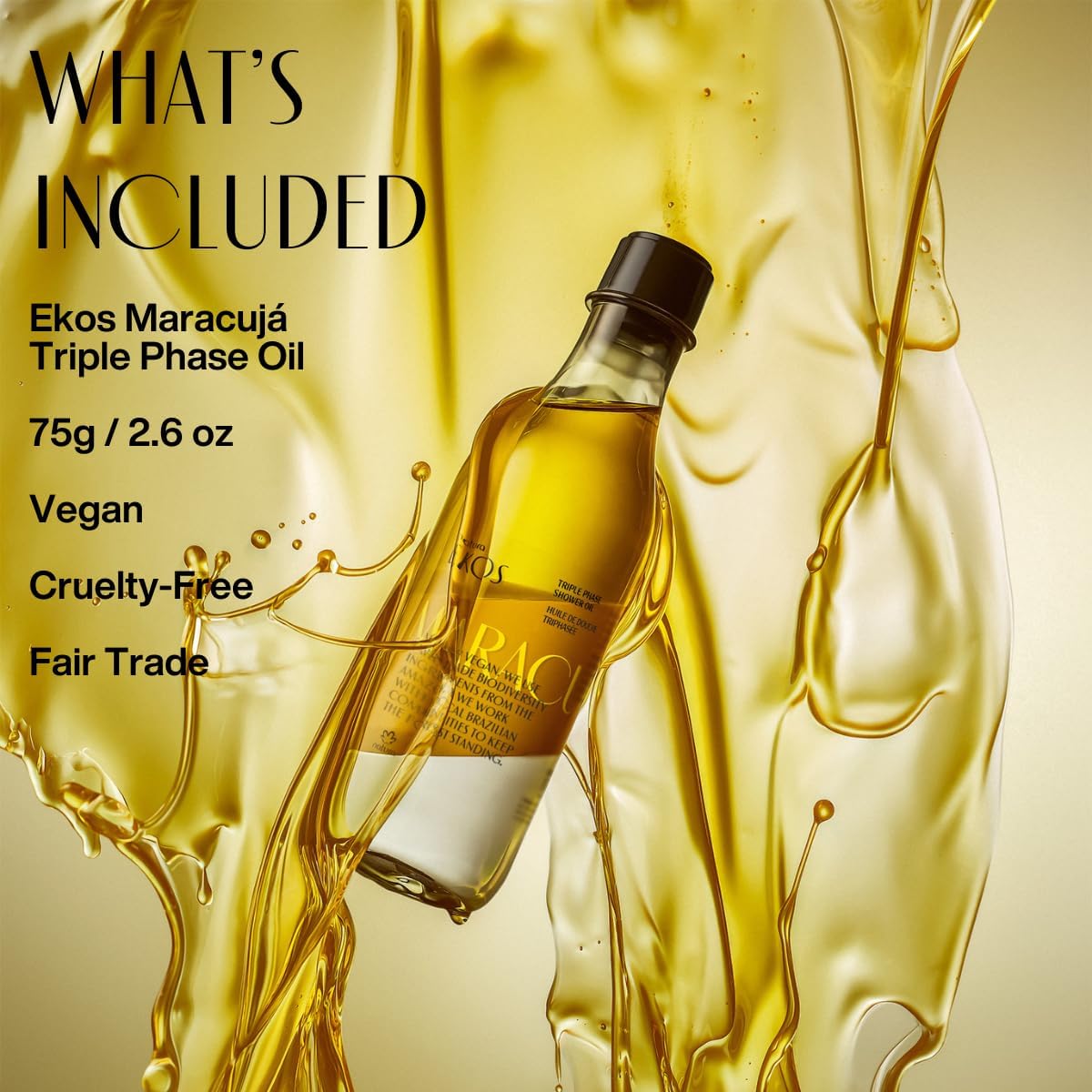 Natura - Passion Fruit Triple Phase Body Oil – Maracujá Oil Moisturizer for Soft Glowing Skin, Vegan Skincare, Hydrating & Nourishing Brazilian Beauty – 6.7 fl oz (200ml) - Image 4