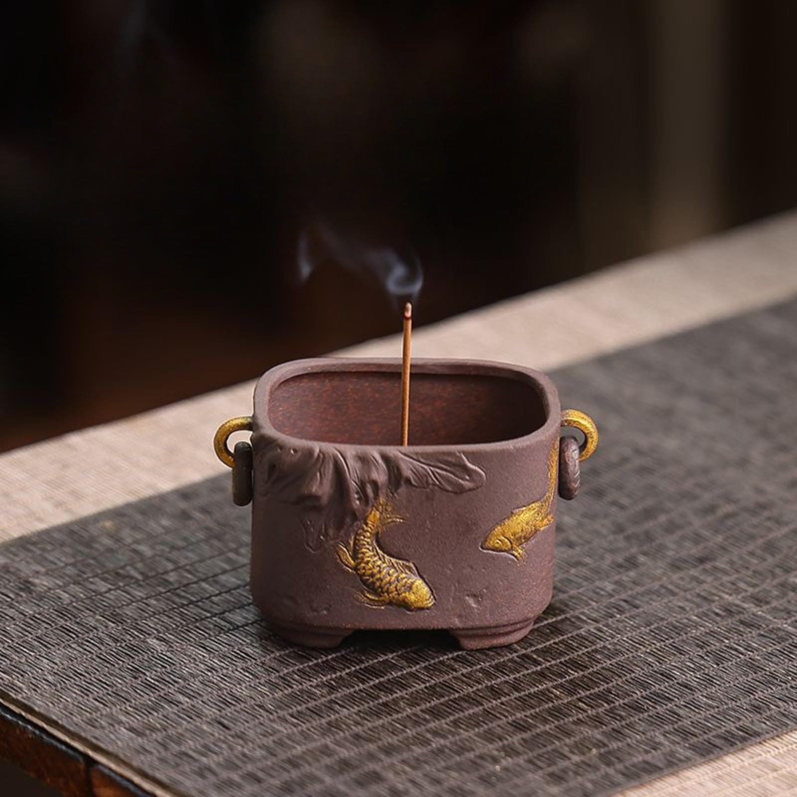 Jingdezhen Kadzidełko, 9,3 cm / 3.6in 3,6 cala, ceramiczny uchwyt