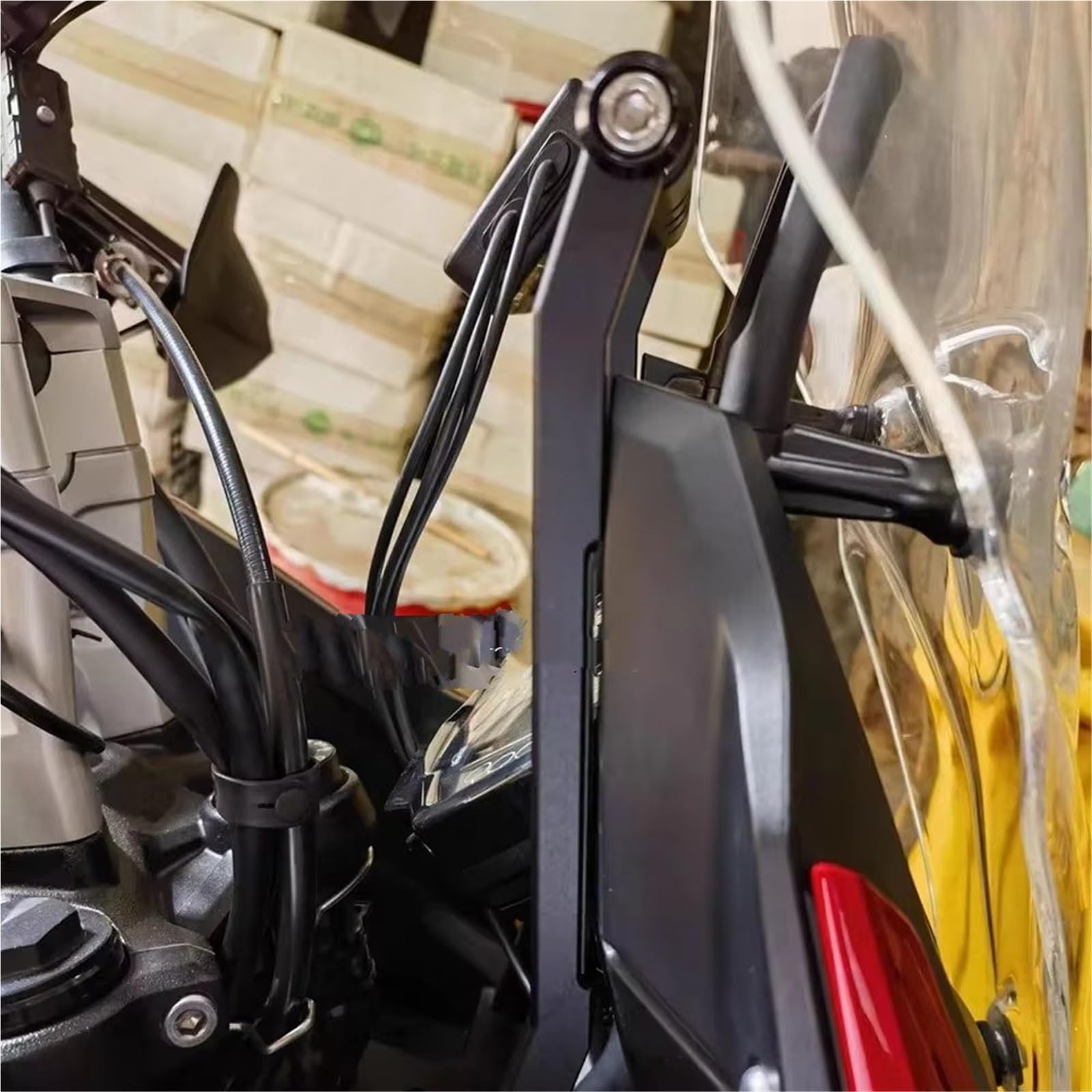 Staffa Navigazione Moto GPS Staffa Navigazione Supporto Telefono Per Tiger Per Sport 660 2022 2023 2024 2025