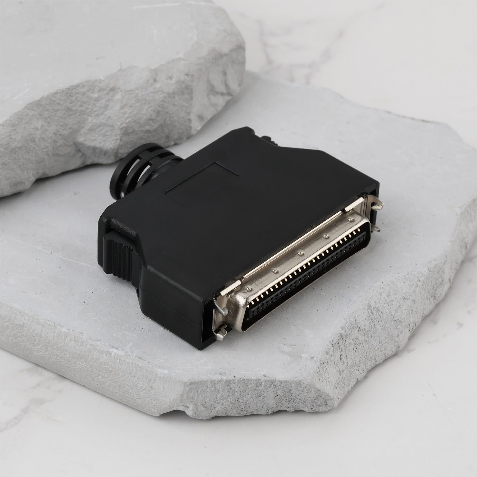 Kit de Connecteurs Mâles à Souder SCSI 50 Broches Blindé 2 Pièces