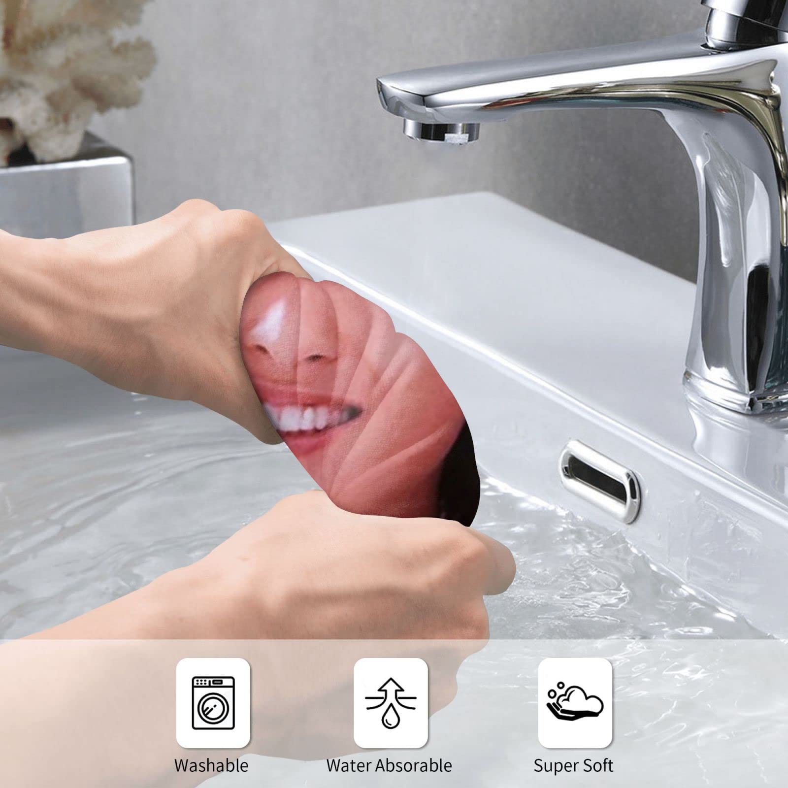 Amazon｜河合奈保子 フェイスタオル マイクロファイバー タオル 速乾