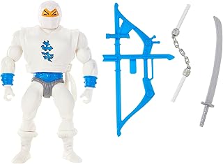 Masters of the Universe Origins Action Figure & Accessory, Slamauri Figure with Articulation & Mini Comic Book, 5.5 inch