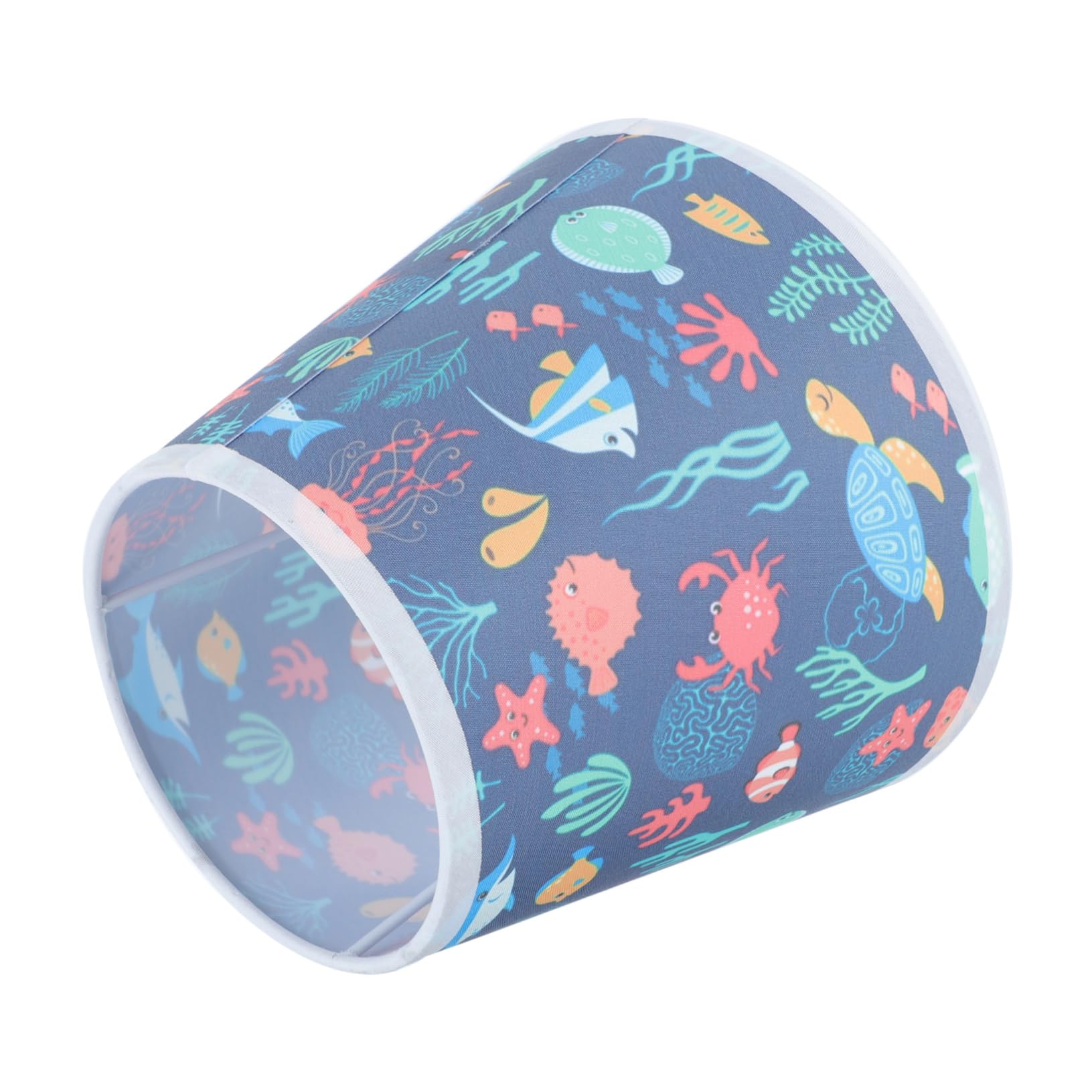 HOMSFOU Abat-jour Cylindrique De Rechange Pour Lampe De Table E27