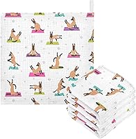 Vista 16 de vvfelixl Toallas de algodón para bebé, Golden Retriever, toalla de baño unisex para cachorros, toallas de cara para recién nacidos, toallitas