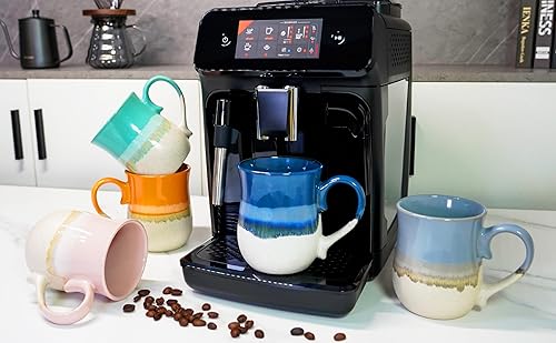 Miniatura 7 de Tazas de café grandes de 20 onzas, taza de café de cerámica, tazas de té grandes con un mango grande para oficina y hogar, aptas para microondas y