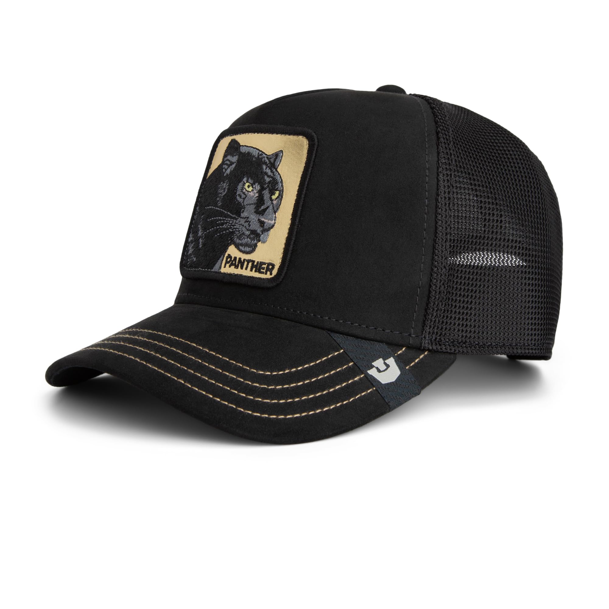 Goorin Bros. Trucker Cap Golden Panther Void Black Schwarz, Size:OneSize