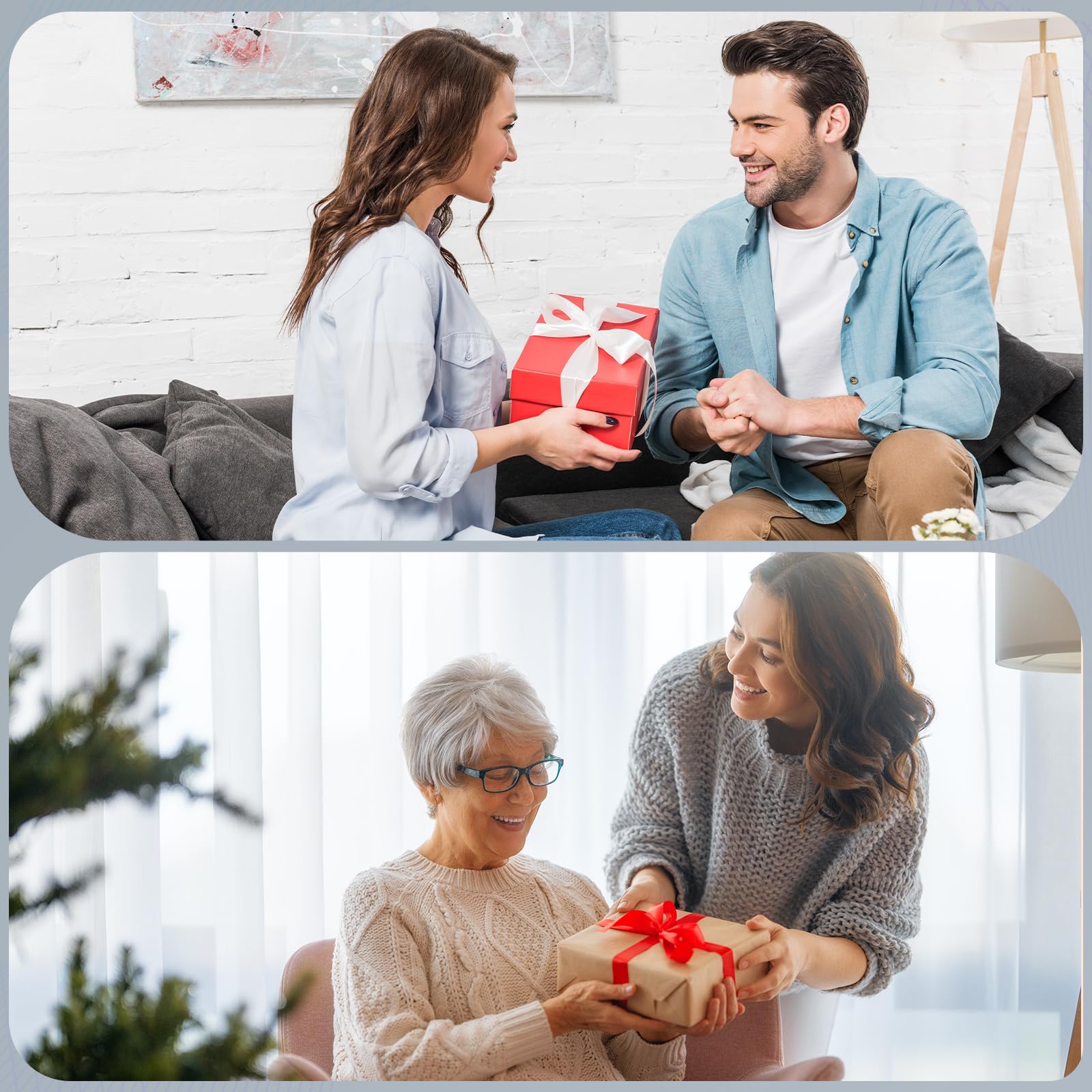 Nackenmassagegerät mit Wärme 3 Temperaturen (41-45°C), 3 Vibrationsmodi kabellos U-Form ergonomisch lindert Nacken Schulter & Rückenschmerzen Massagekissen, Geschenk für Damen Herren Eltern