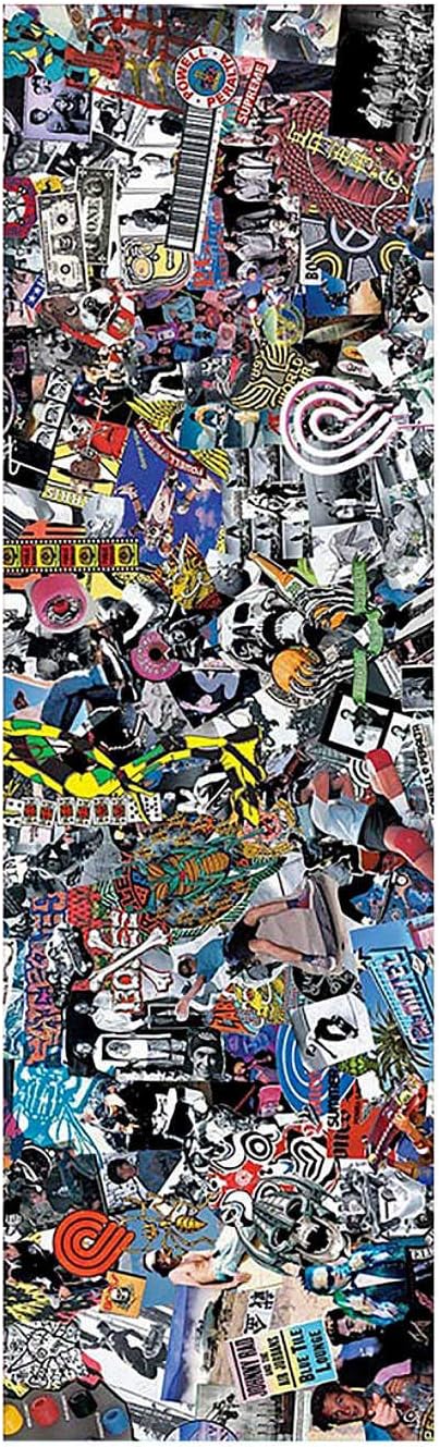 PowellPolypropylene Grip Tape: PP Collage, Printed, Anti bubble, Super resistant adhesive for a perfect application, 9 x 33 inch