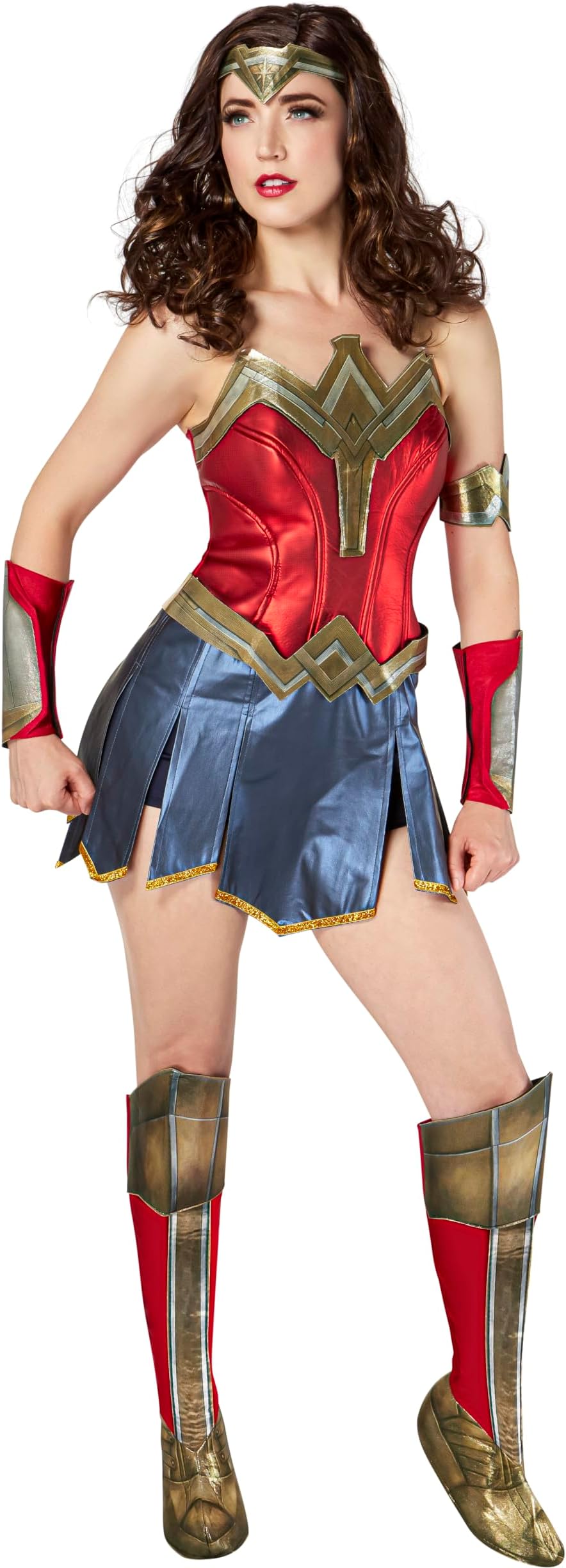 Rubie's Women's DC Comics WW84 Wonder Woman Costume Set, As Shown, M