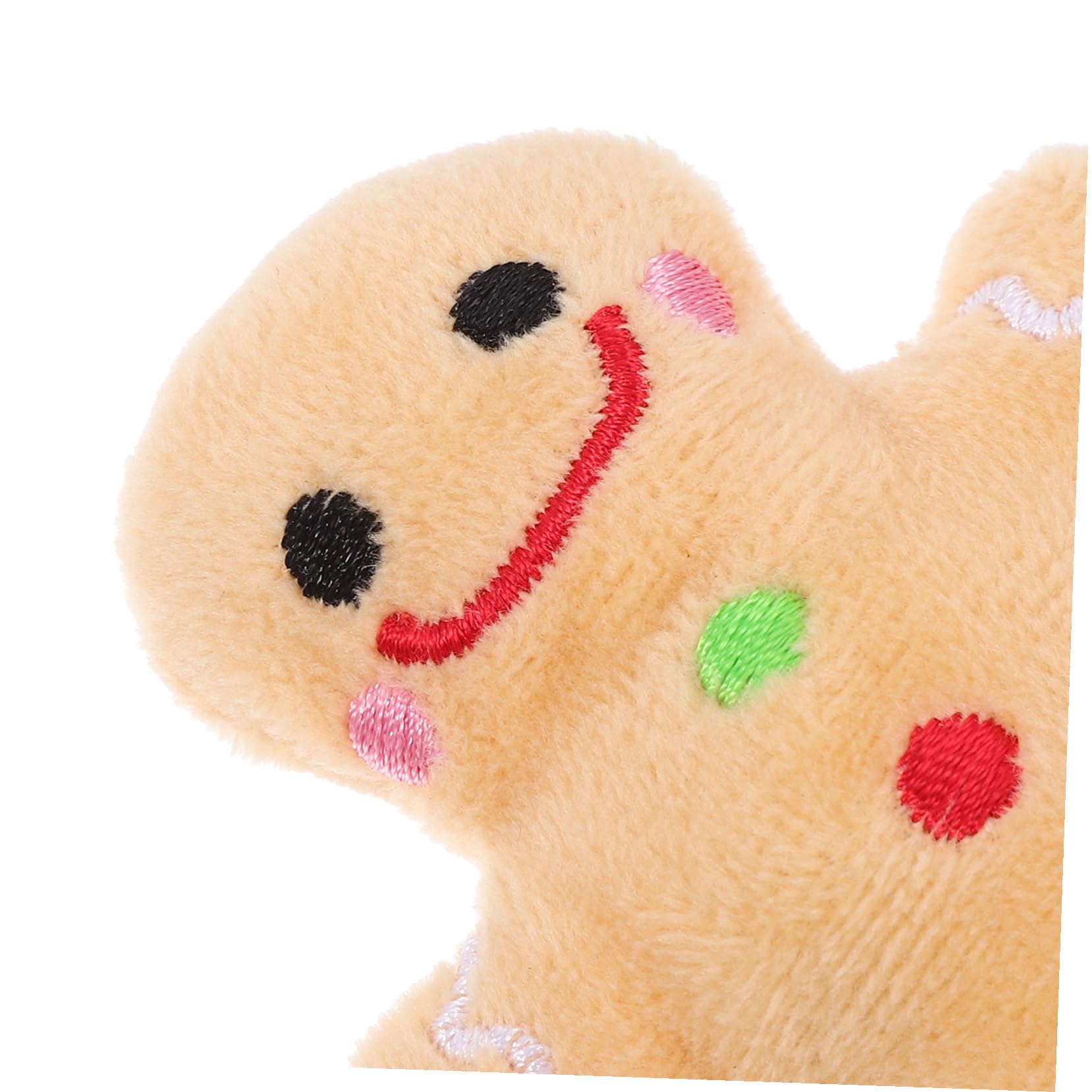 Jouet Peluche Chien Résistant à Mordre pour Nettoyage Dentaire et Mâchage Design Noël