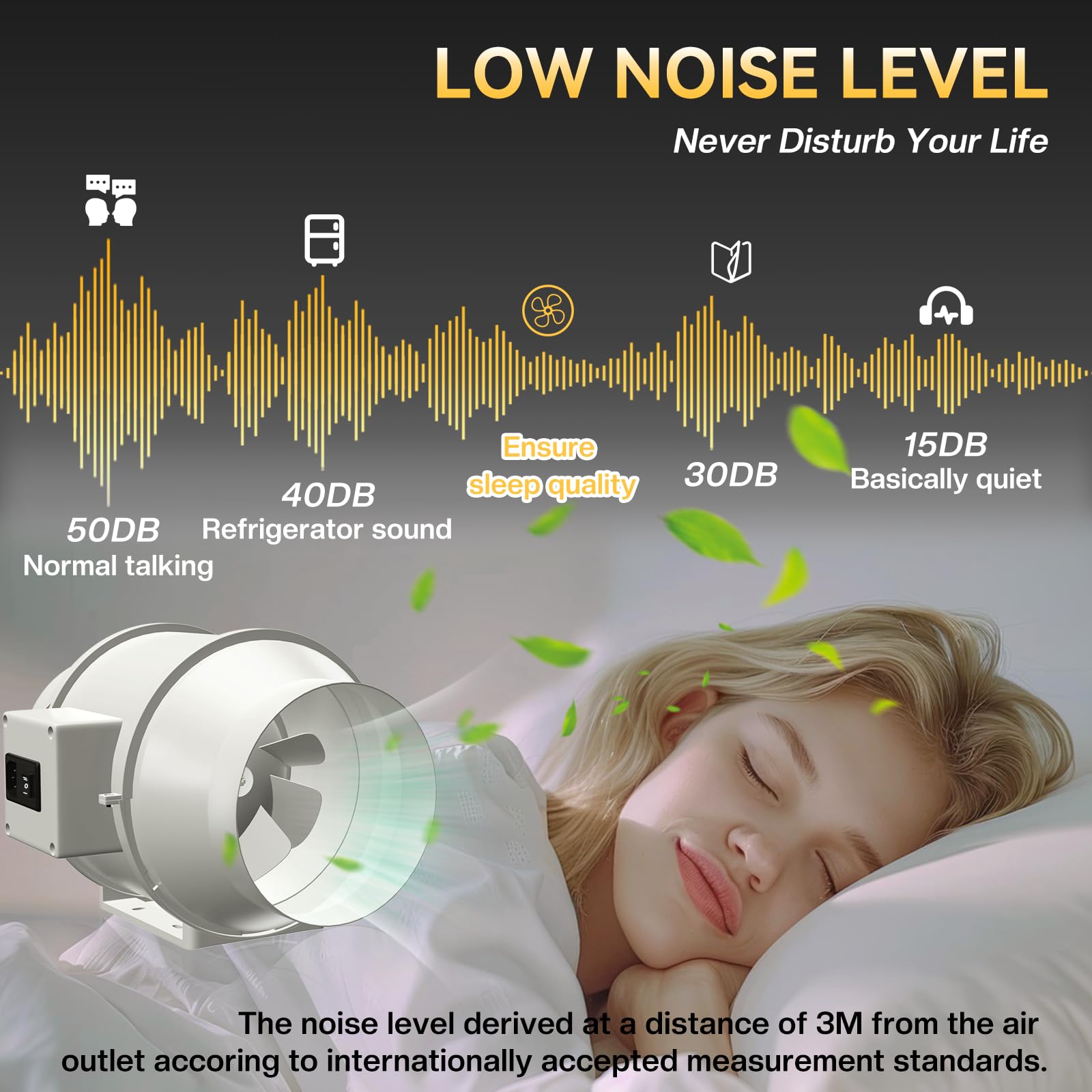 4" Inline Extractor Fan Timer Full Kit Ventilation For Bathroom Shower Brown EBa