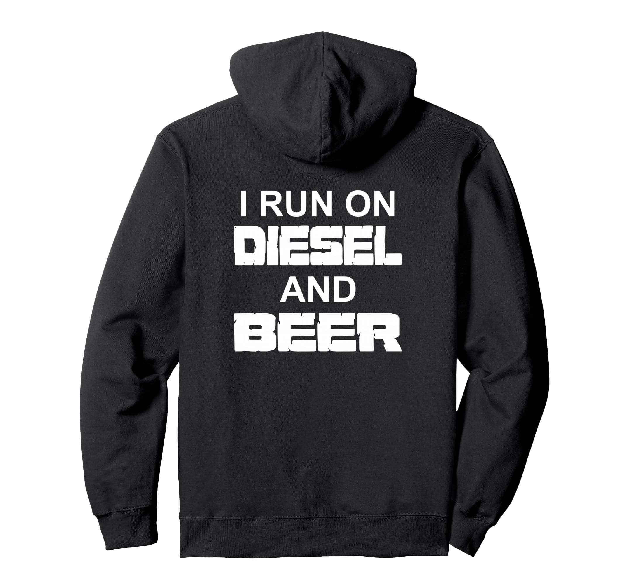 I Run On Diesel And Beer Hoodie Truck Turbo Brothers
