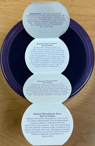 Miniatura 7 de Clinique Take The Day Off Charcoal Cleansing Balm Makeup Remover  Dissolves Makeup and Sunscreen  For Dry Combination to Oily Skin Types