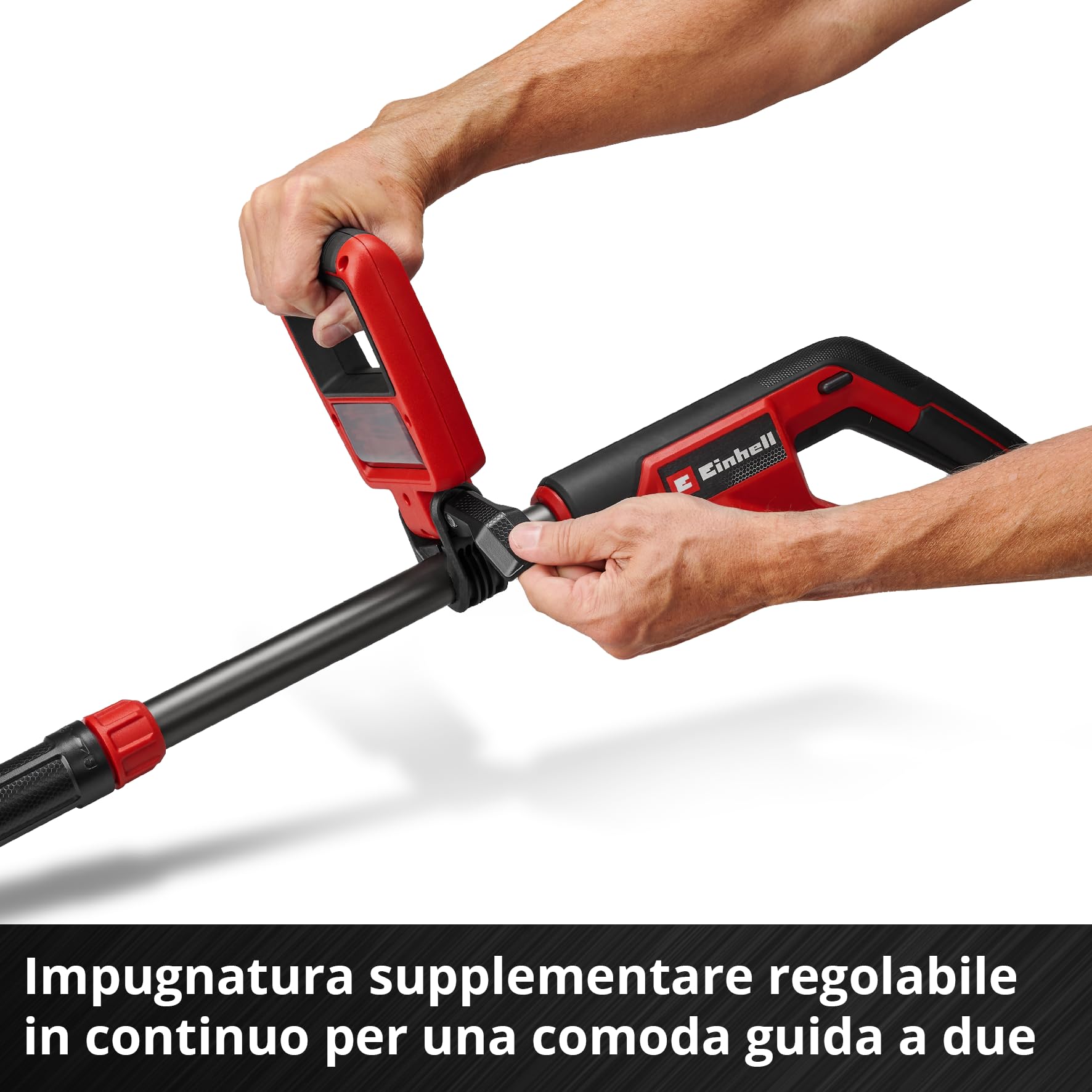 Einhell Decespugliatore GE-CT 18/25-1 Li-Solo Power X-Change (18 V, larghezza 25 cm, testata rotante e inclin., 20 lame, 1 bobina, senza batteria)
