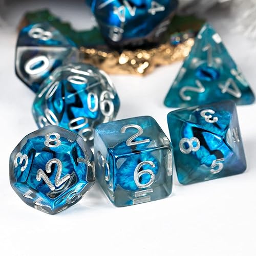 Miniatura 5 de Cusdie DND - Juego de dados rellenos de doce constelaciones, herramientas de adivinación de dados de astrología para juegos de mesa de D&D, juegos
