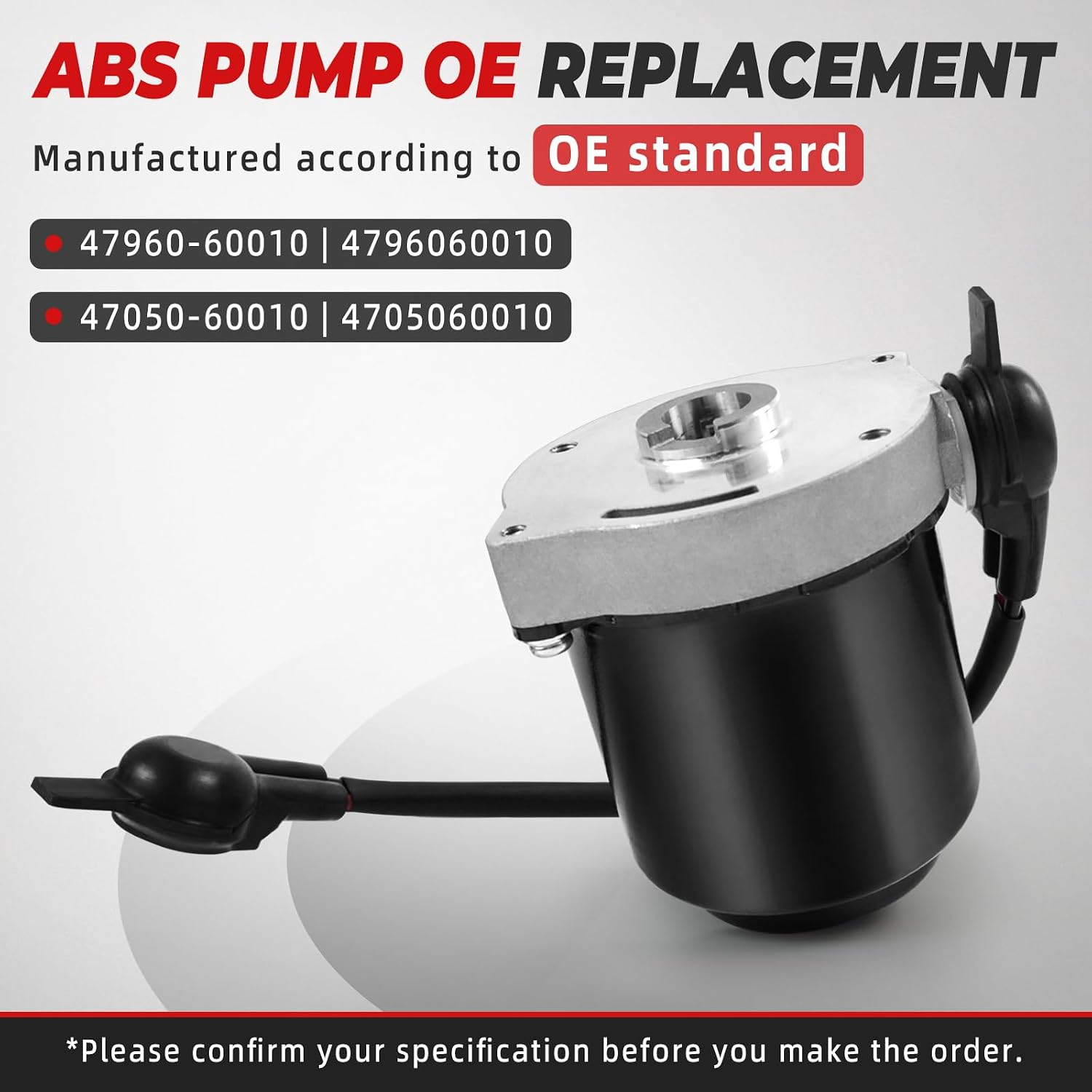 47070-60010 ABS Pump Brake Booster Motor Accumulator For Toyota Land Cruiser Lx470 4runner 2%e2%98%81 I.1398360927