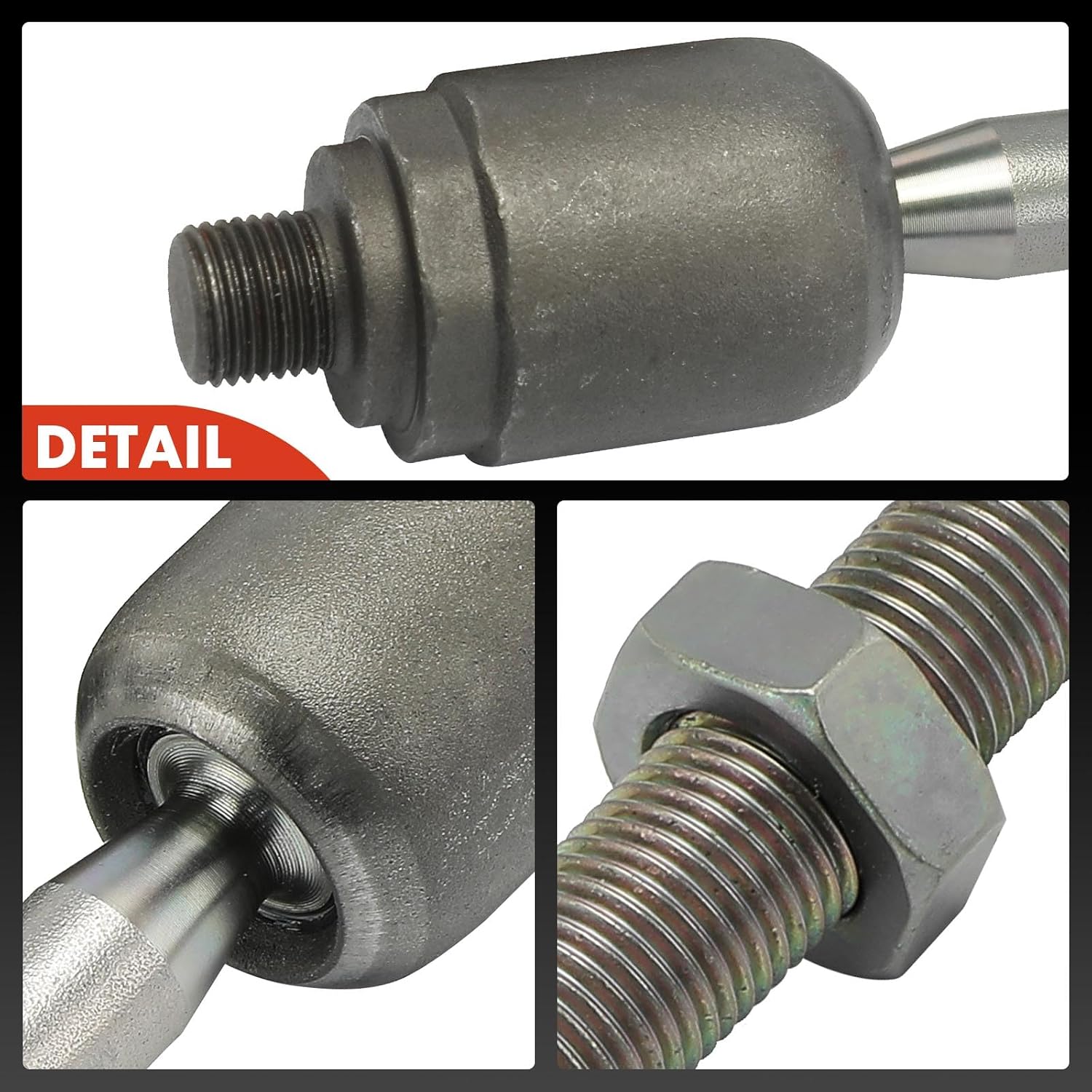 A-Premium 2 x Front Inner Tie Rod Ends, Compatible with Mercedes-Benz - W210 Series - E320 1998-2003, E430 2000-2002, AWD Only
