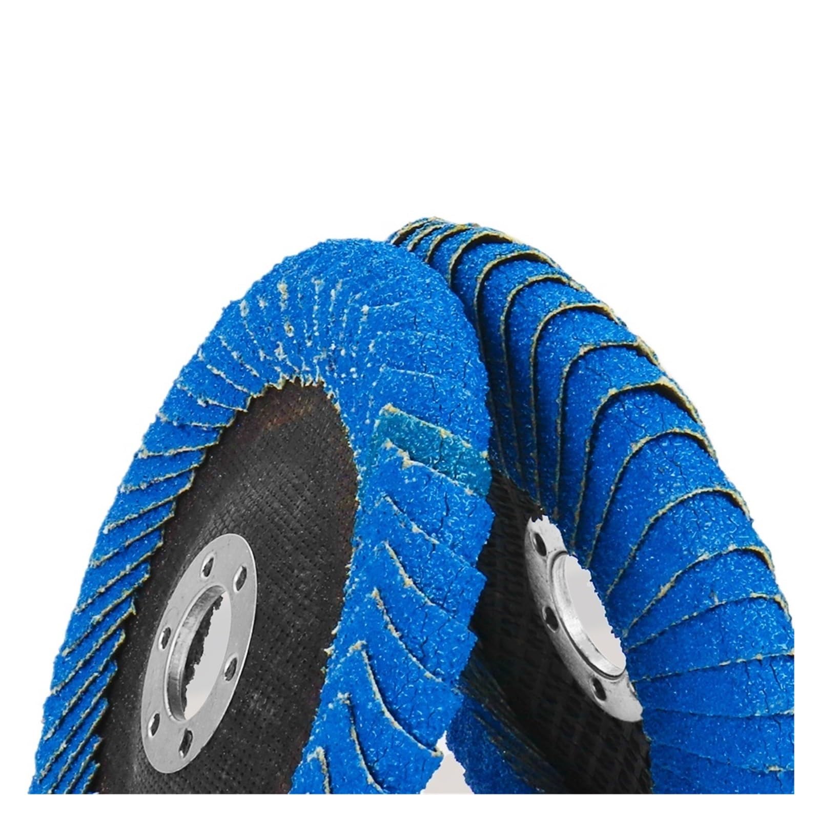 Tarcza lamelowa ścierna tarcza lamelowa 100mm/115mm/125 mm tarcze szlifierskie 60 ziaren (10 szt., 115 x 22 mm)