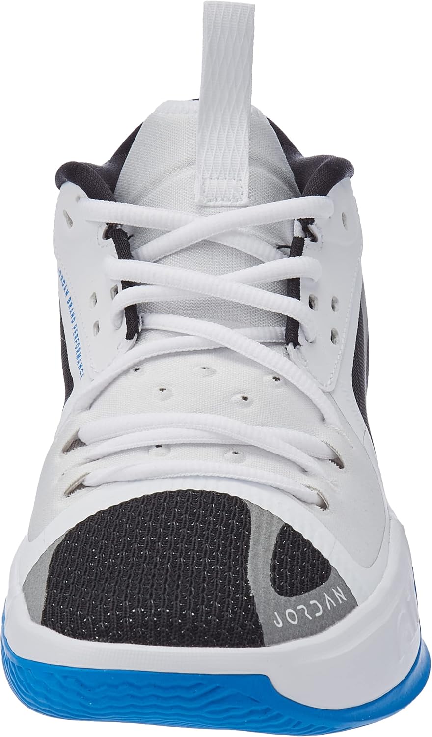 Nike Jordan Mens Zoom Separate White Black Photo Blue Basketball Shooes (White Photo Blue Black Metallic Silver, US Footwear Size System, Adult, Men, Numeric, Medium, 10)