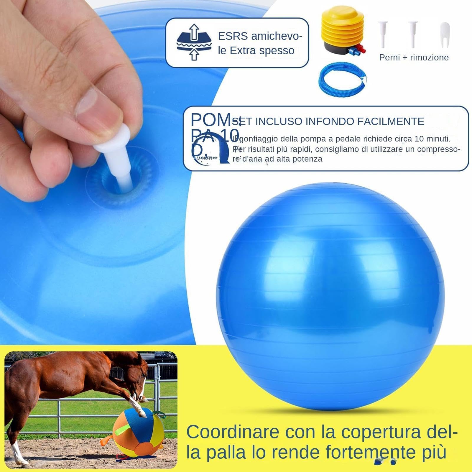 Pelotas De Pastoreo Para Perros Gran Juguete Acuático Flotante Con Bomba De | Juguetes Interactivos Para Perros Pastores para Razas Medianas y Grandes Parque Piscina Jardín Exterior