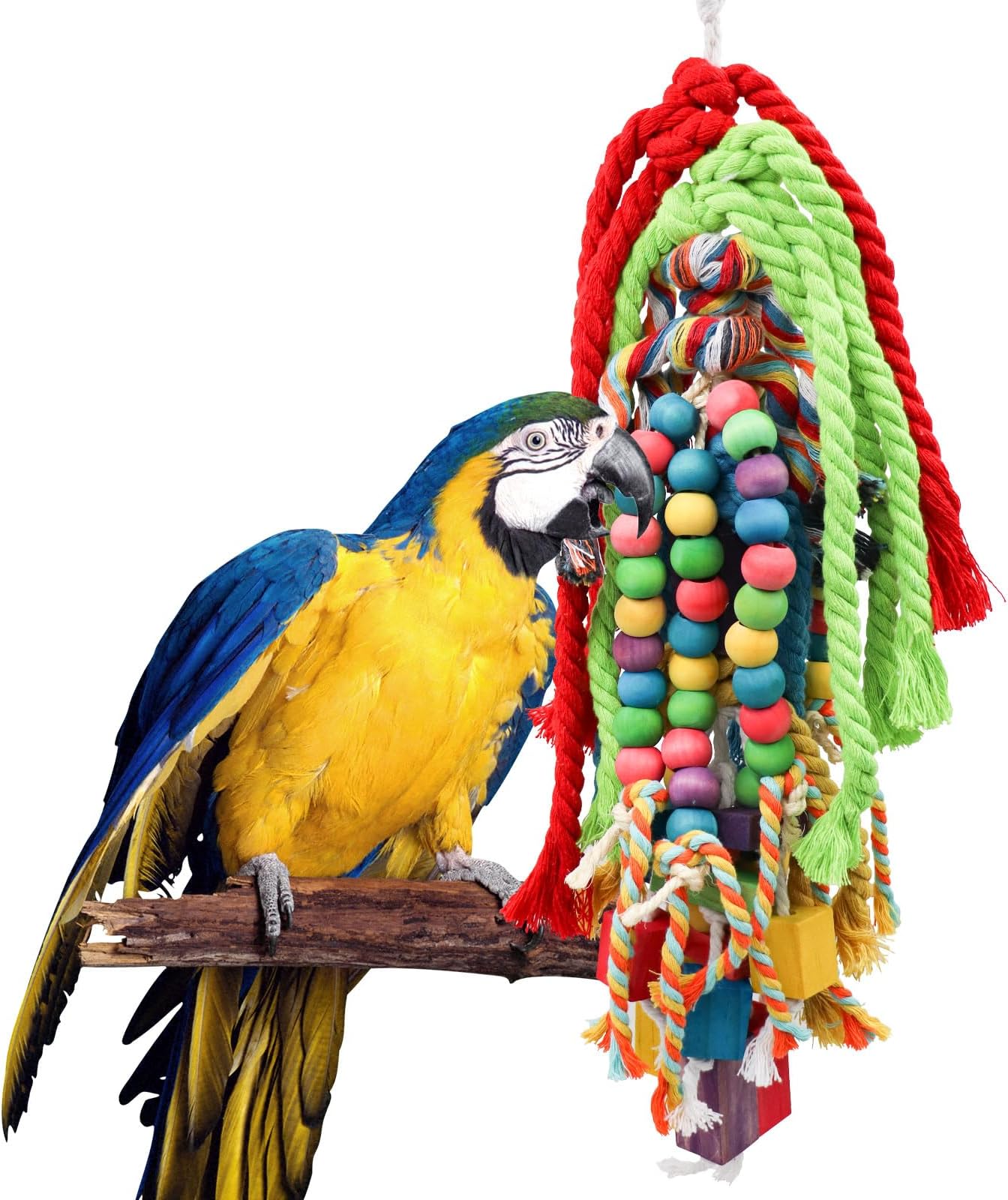 Photo inspiration: Gallery Detail: Amazon Com Large Bird Chewing Toys Parrot Shredding Wooden Block