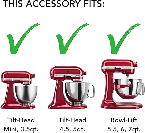 KitchenAid Stand Mixer Attachments, Food Grinder KSMMGA, Metal Food Grinder