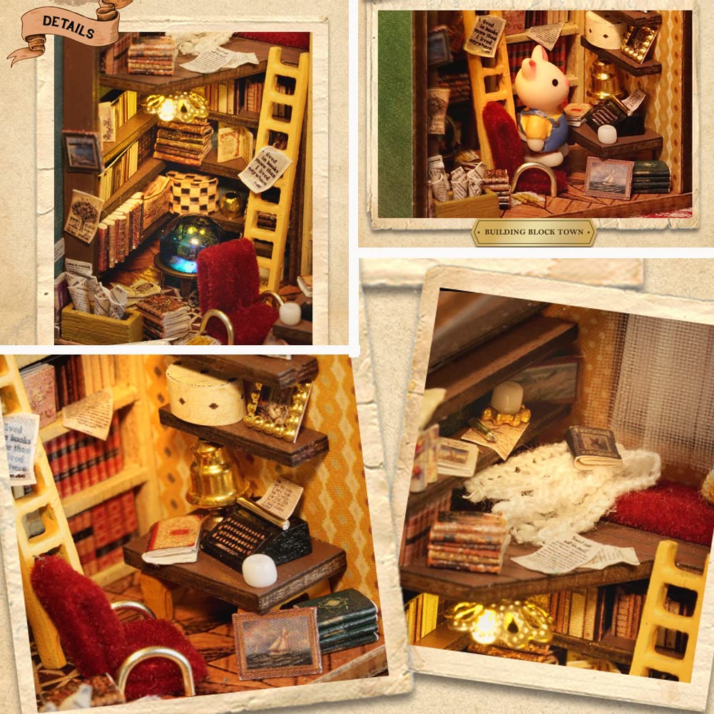 6 STKS DIY Poppenhuis Kit Creatieve Montage Miniatuur Landschap