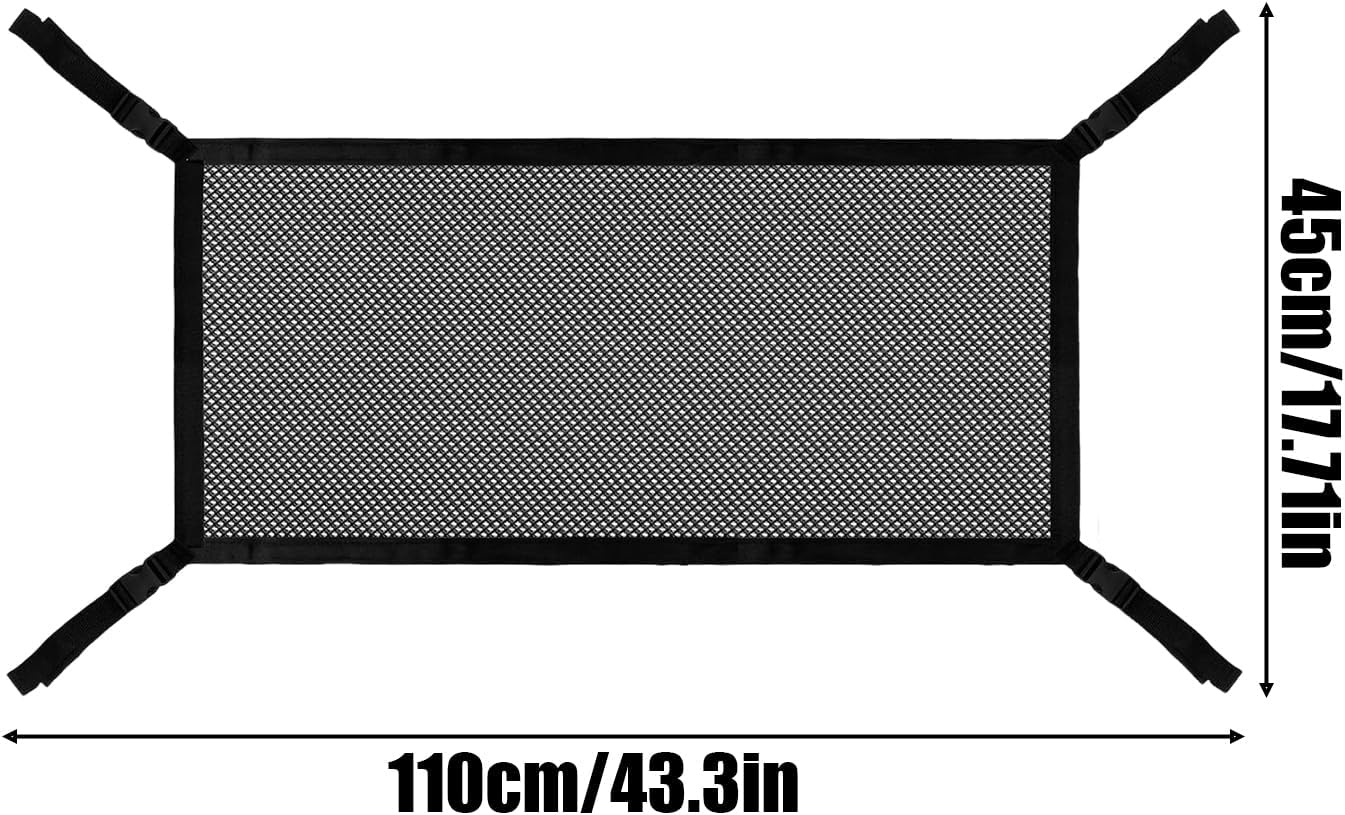 Kids Tower Safety Net - Black Safety Guard, Secure Barrier Design with Easy Install Fit, Multi Room Utility & Home Solution for Kitchen, Bedroom and Living Room Use, Netting for Playgrounds