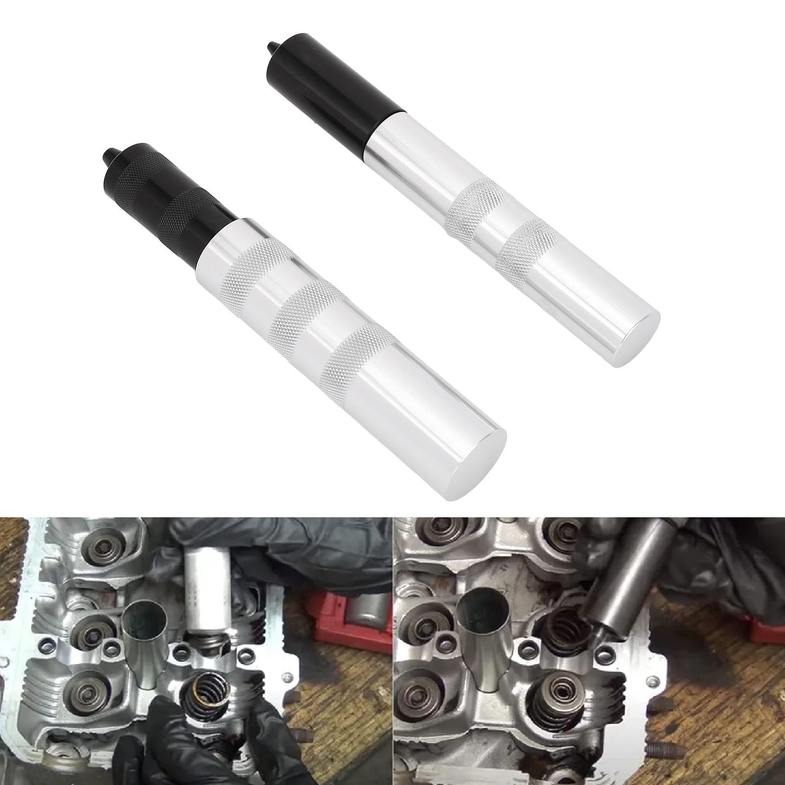 Soupape Keeper Remover Installer Kit de Haute Qualité en Alliage D'aluminium Soupape Ressort Compresseur Outil pour Les Frais Généraux Moteurs Voitures Motos Navires 36050