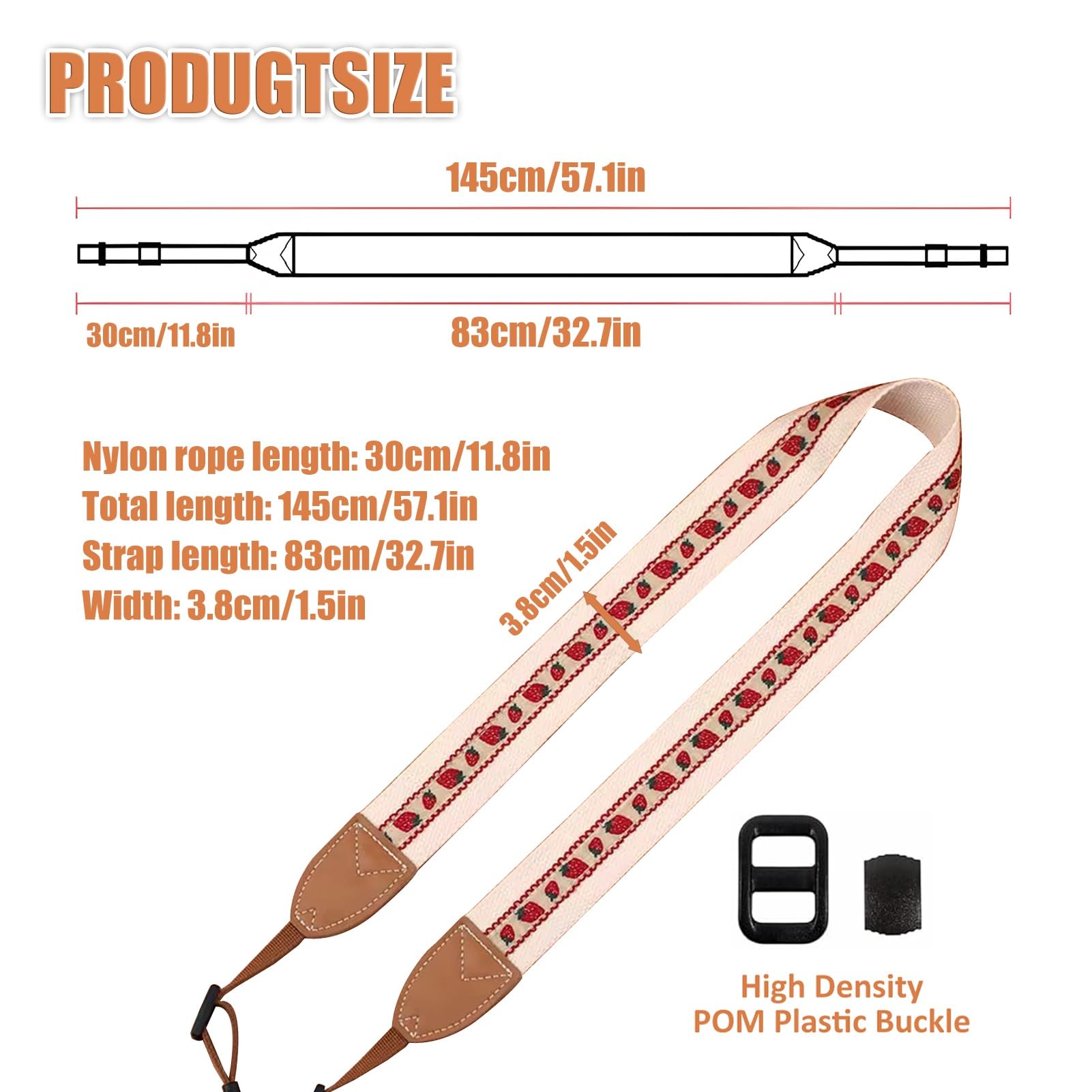 Processo Wove, tracolla universale for fotocamera comoda(Style2)