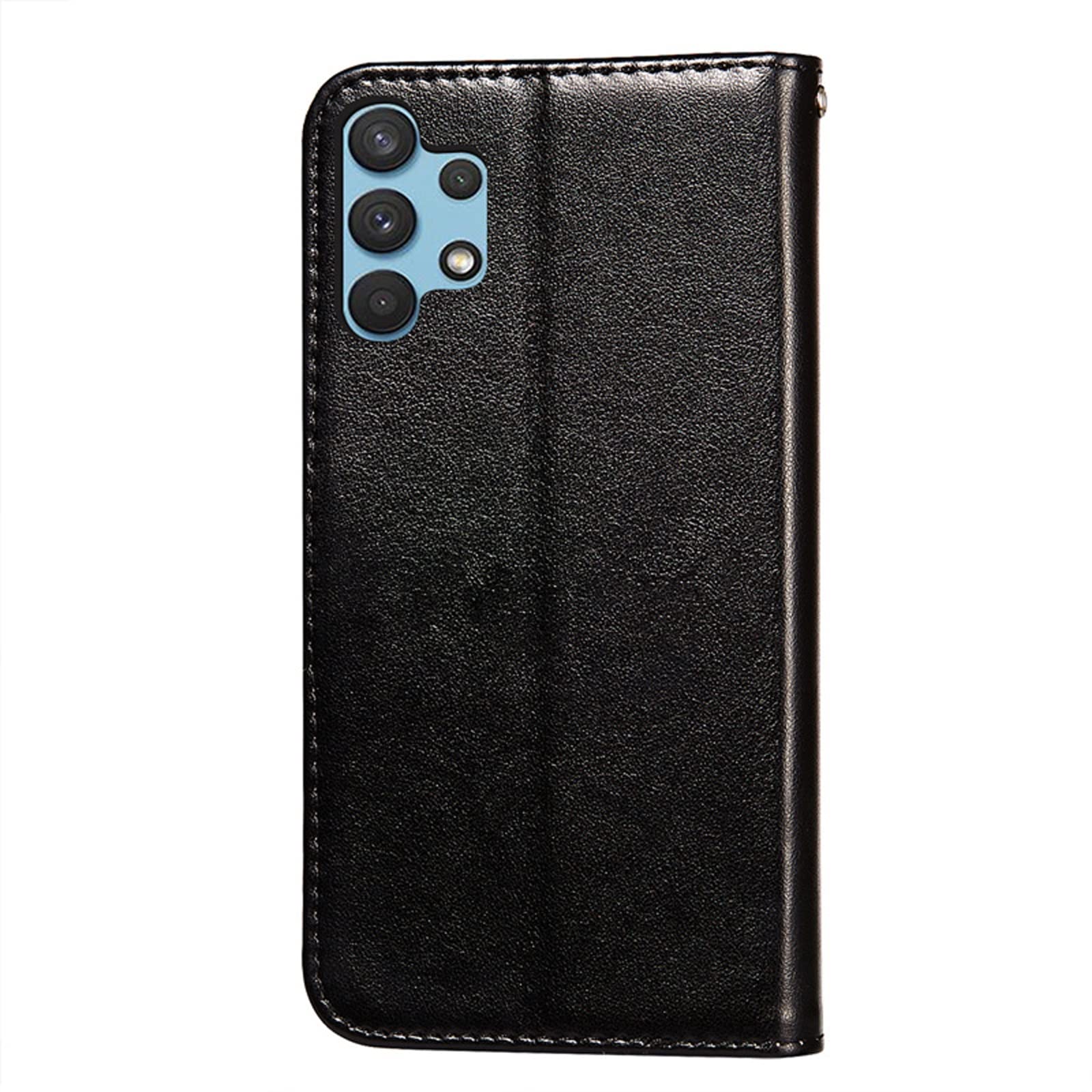 LTL Etui na telefon do iPhone 13 Mini/13/13 Pro/13 Pro Max, skórzane etui z klapką z przegródkami na karty, etui na telefon, magnetyczne zamknięcie, czarne, 13 mini 5,4 cala